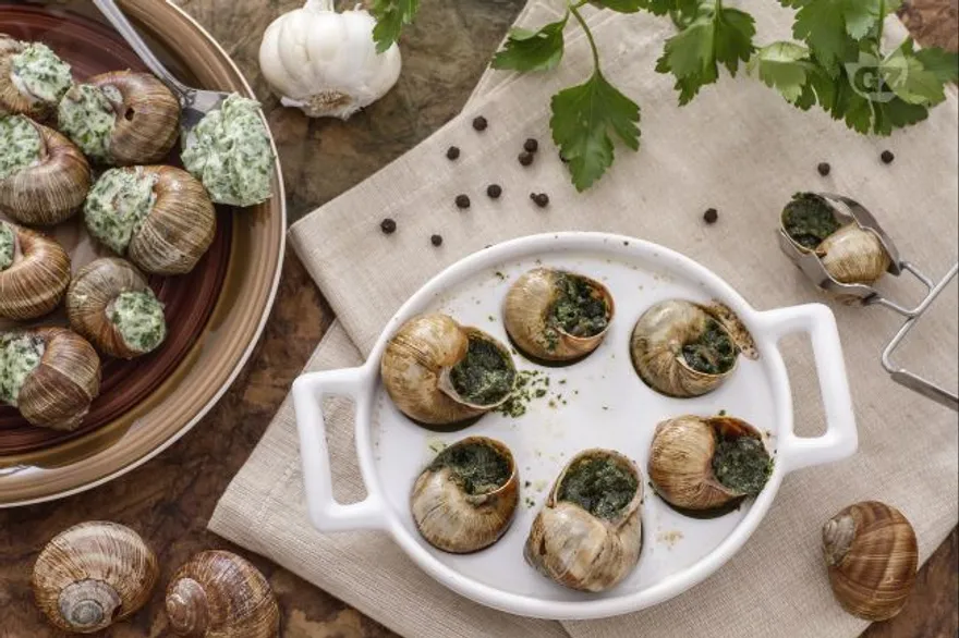 Escargots a la bourguignonne. Un platillo fácil de elaborar, pero requiere de precisión.