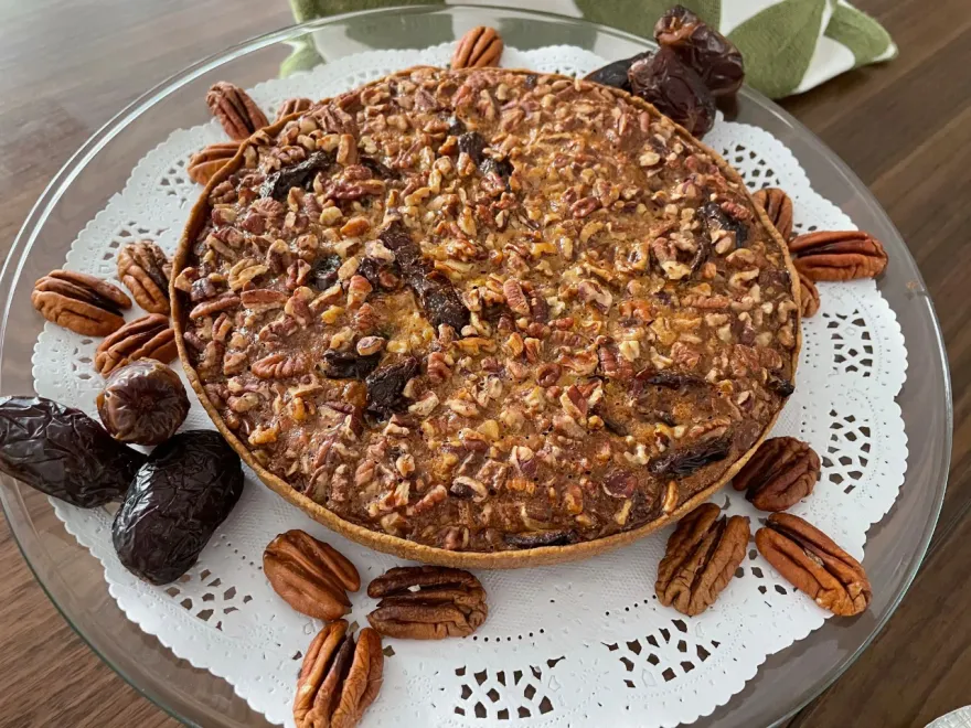 Pay de dátil con nuez. Una receta árabe que formará parte de tus reuniones y eventos