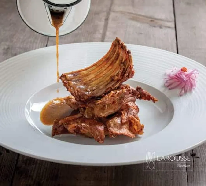 Fritada de cabrito. Me gusta comer siempre fritada, tanto que le invento otros usos.