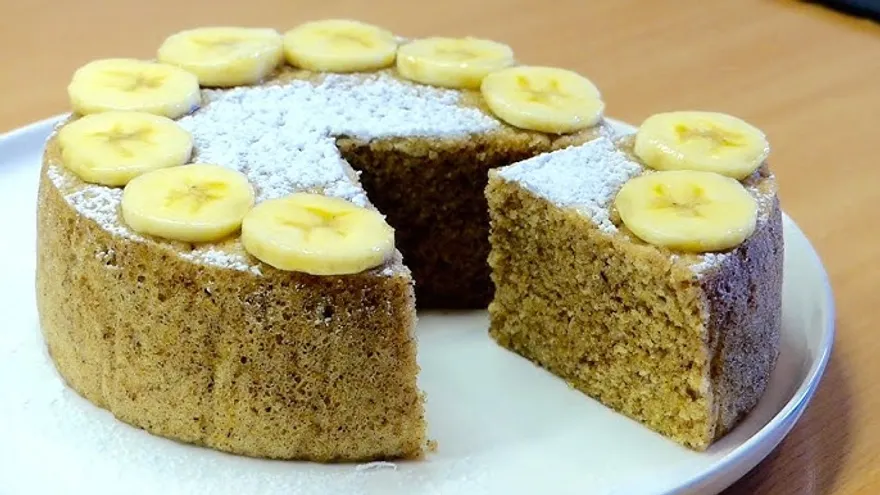 Banana Fit Cake, un pastel fit con un gran sabor