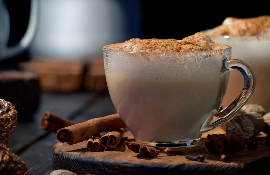 Chai Latte manzana canela. Una bebida llena de energía y sabor