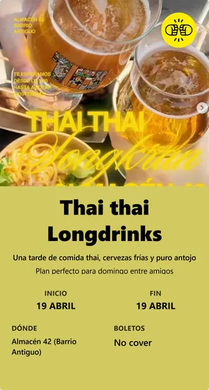 Thai thai Longdrinks
