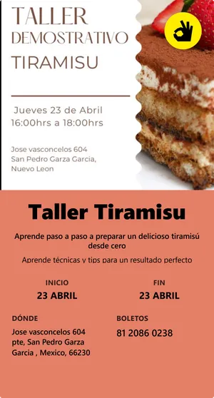 Taller Tiramisu