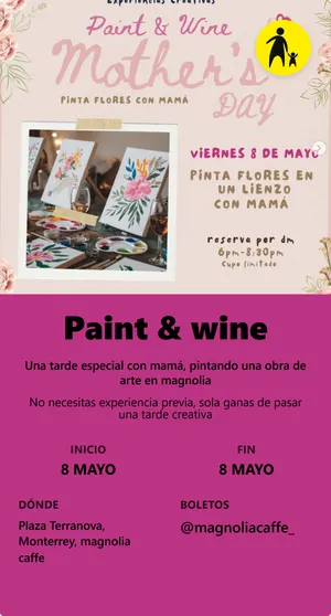 Paint & wine