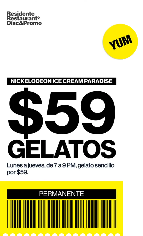 Nickelodeon ice cream paradise