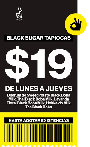Black Sugar Tapiocas