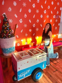 GIVEAWAY. Nieves de yogurt directo a tu evento. Llévate el carrito completo de Gelow con valor de $1750 ¡Participa!