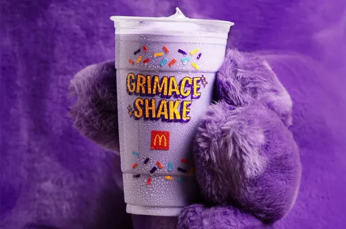 Años después, La Grimace Shake de McDonald´s llega a México: entre el humor y el terror viral