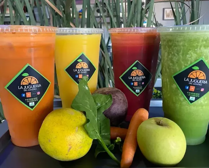 No sólo hay taquerías estilo chilango, sino también juguerías. Aquí una en el casco de SP