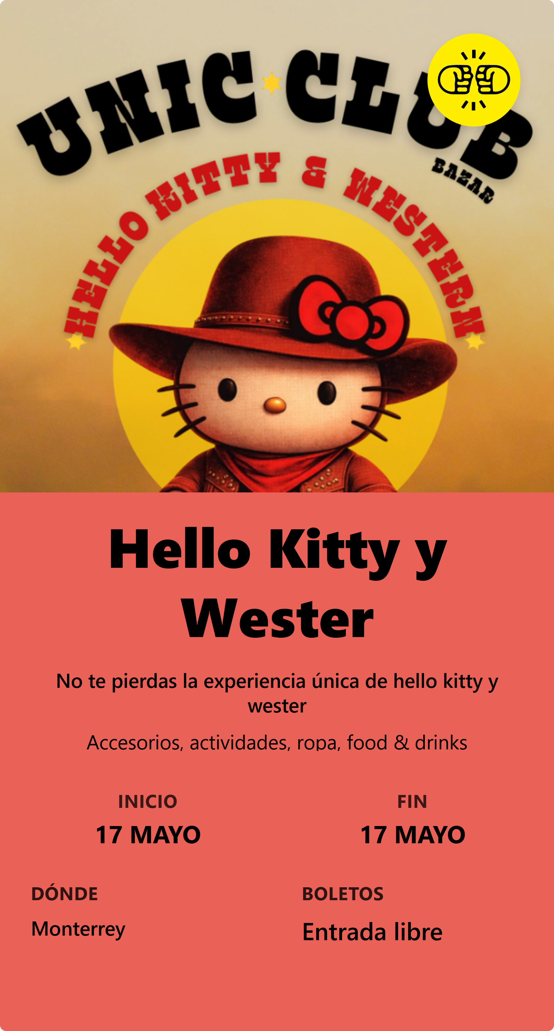 Hello Kitty y Wester