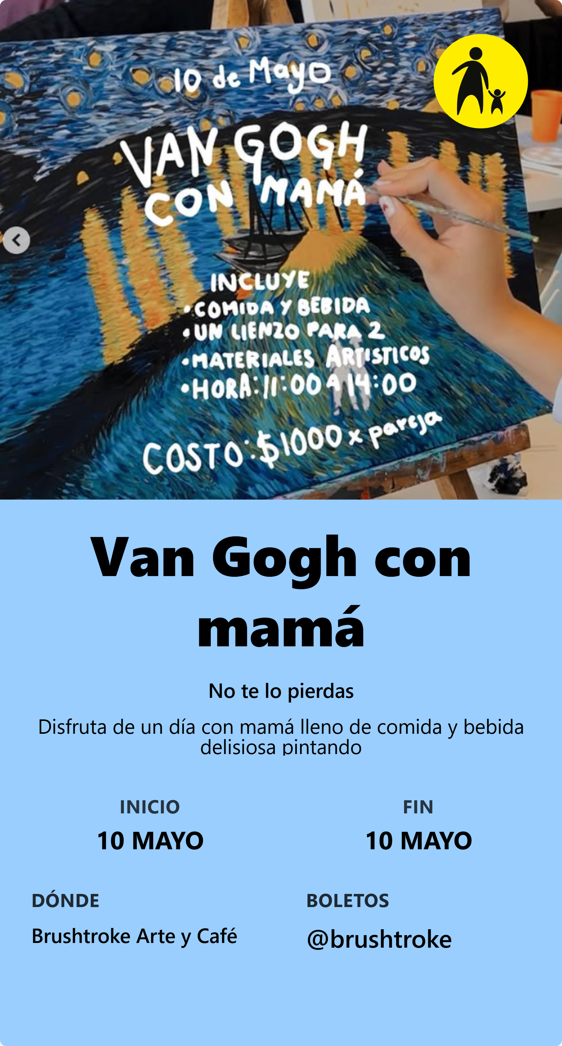 Van Gogh con mamá