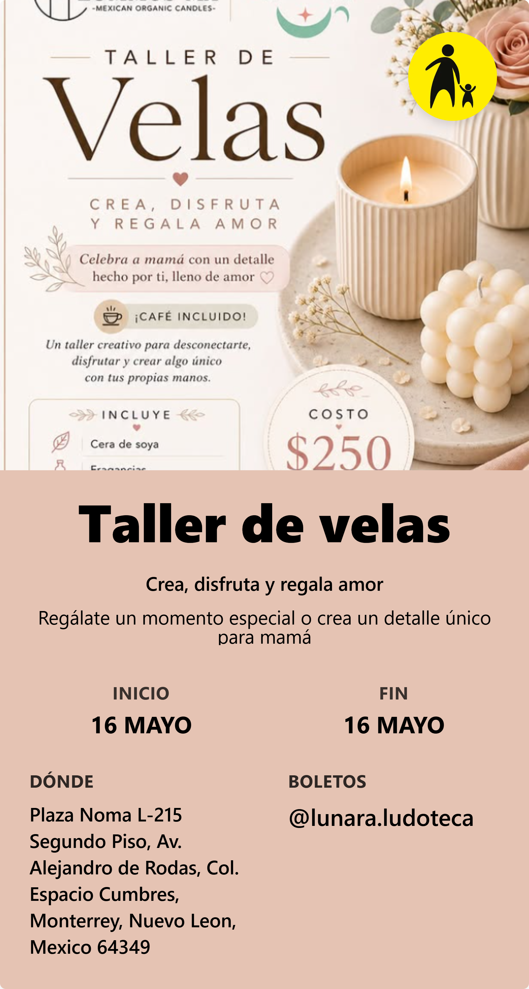 Taller de velas