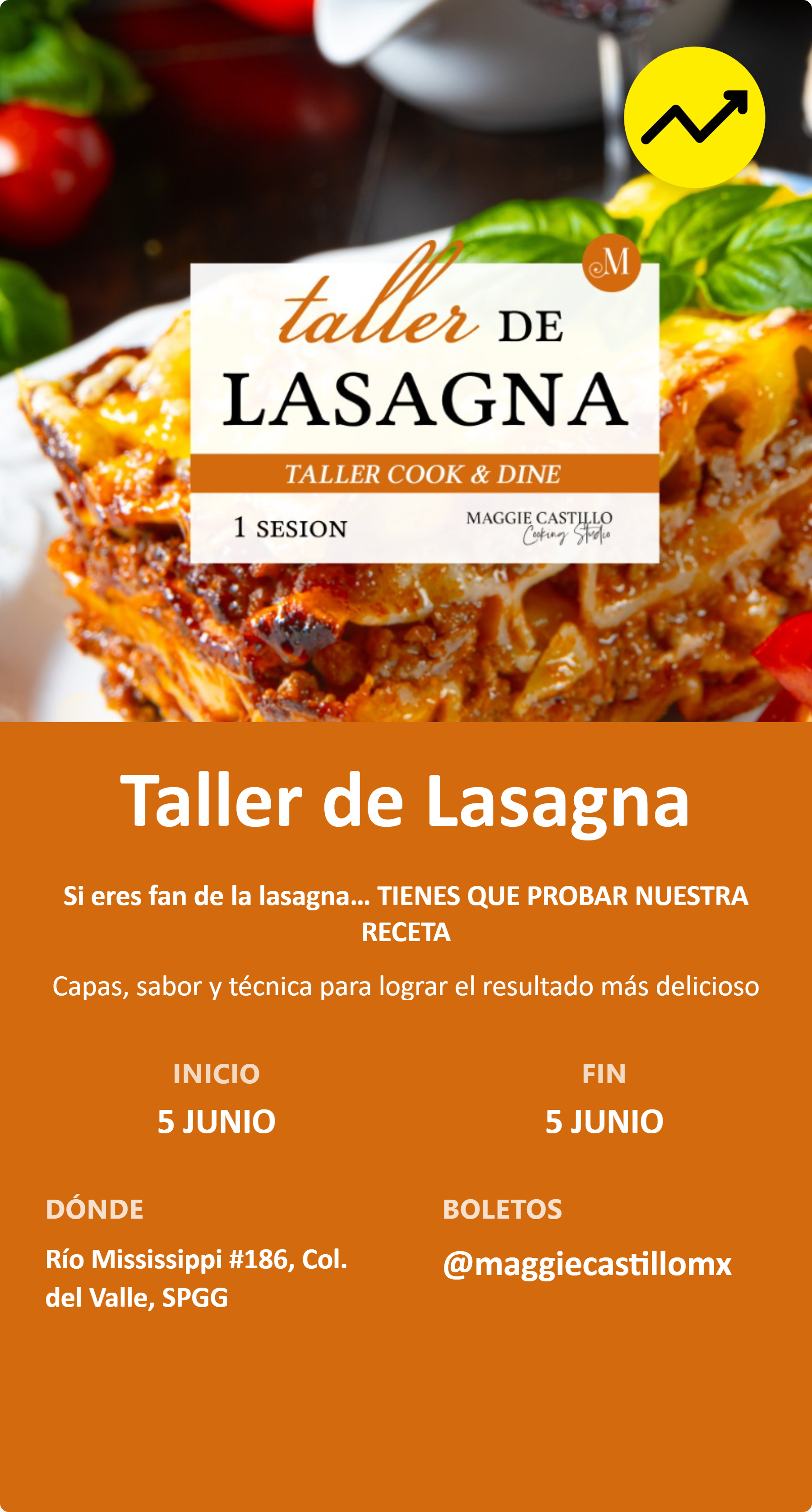 Taller de Lasagna