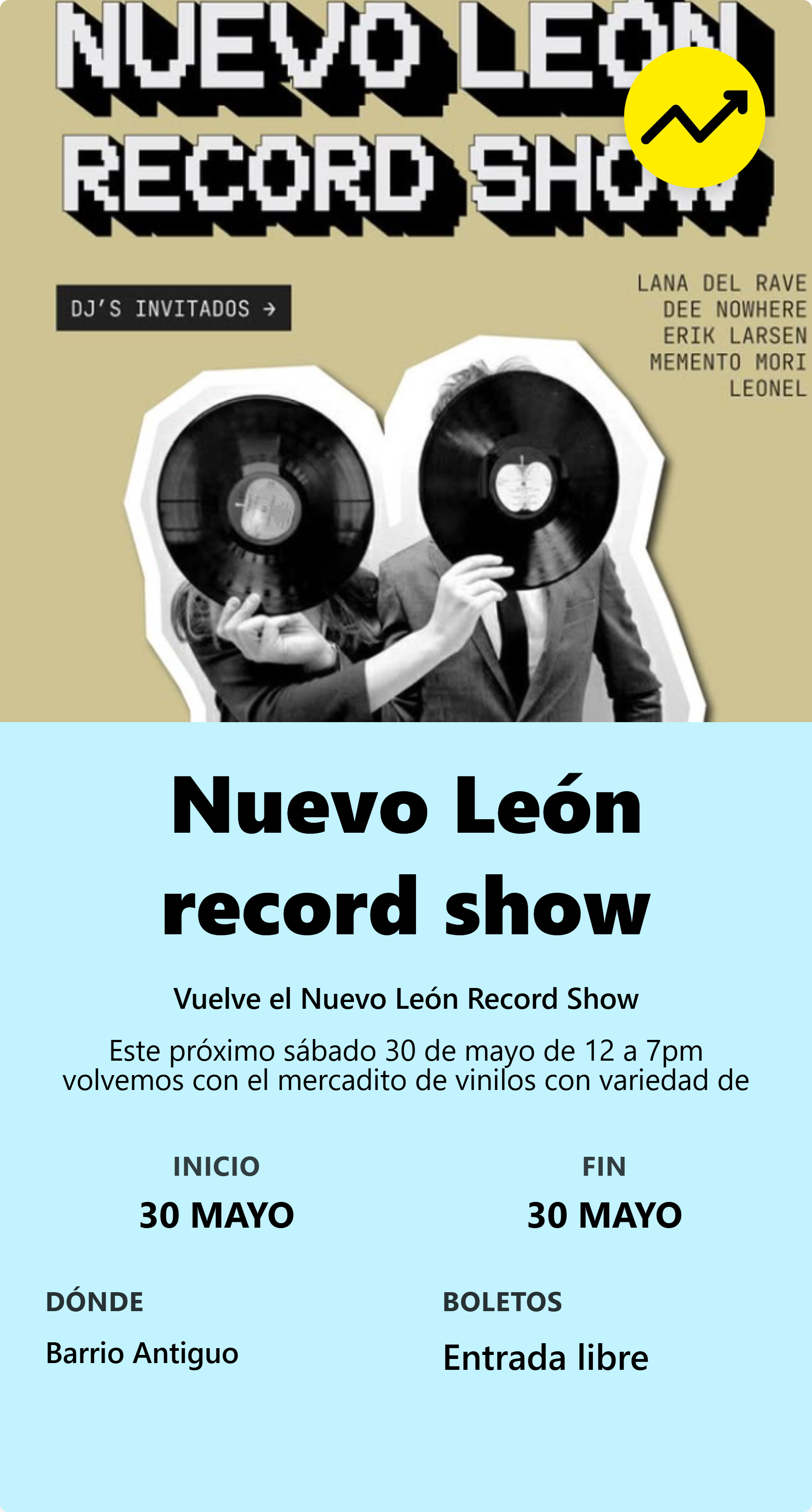 Nuevo León record show