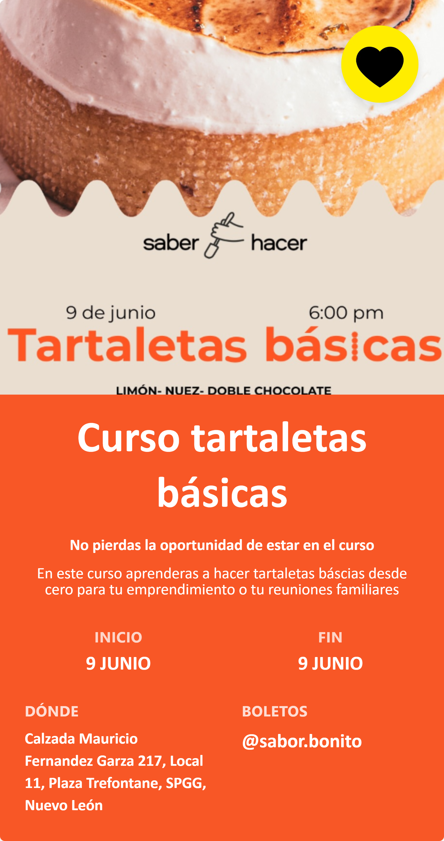 Curso tartaletas básicas