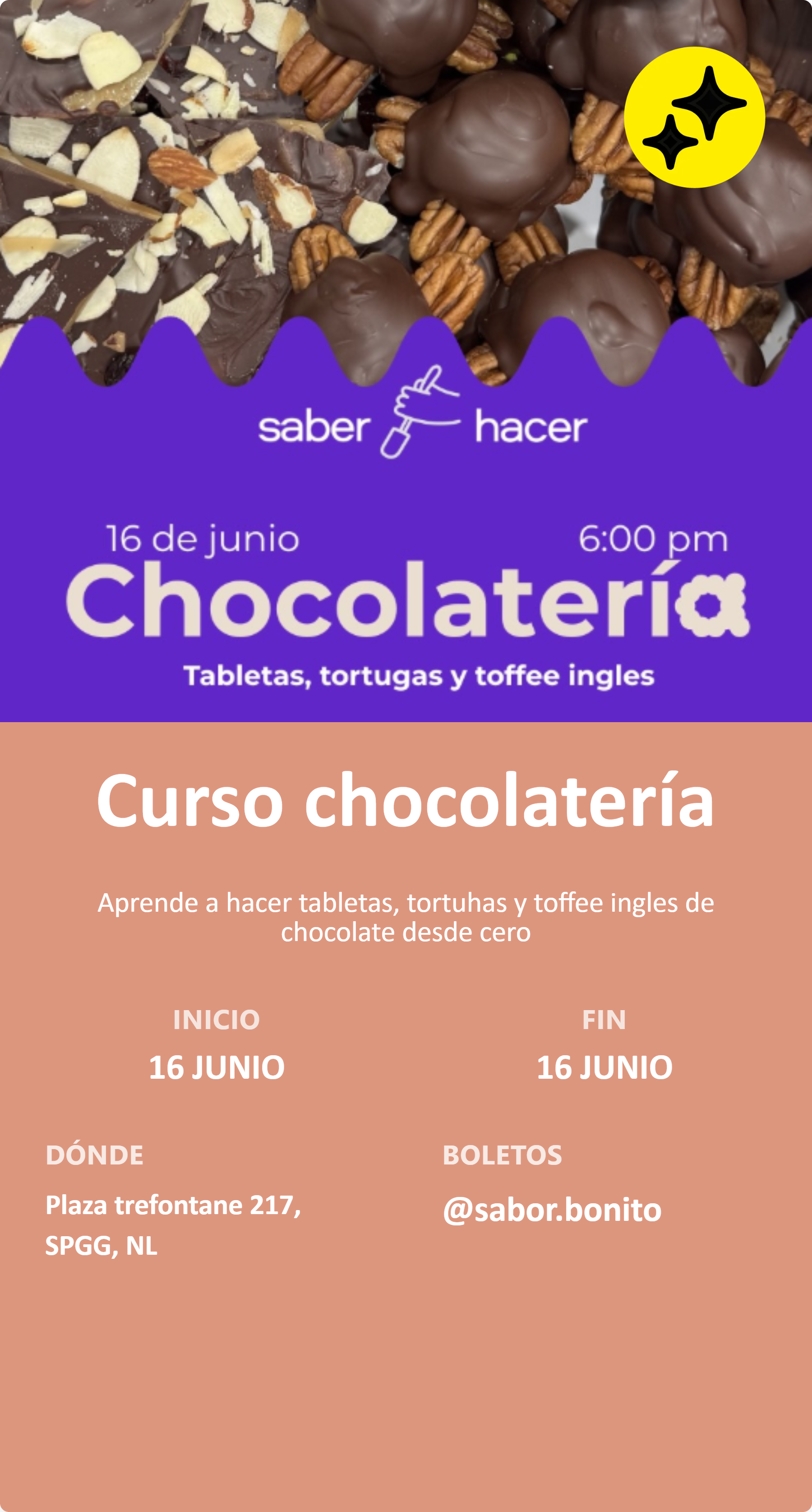 Curso chocolatería