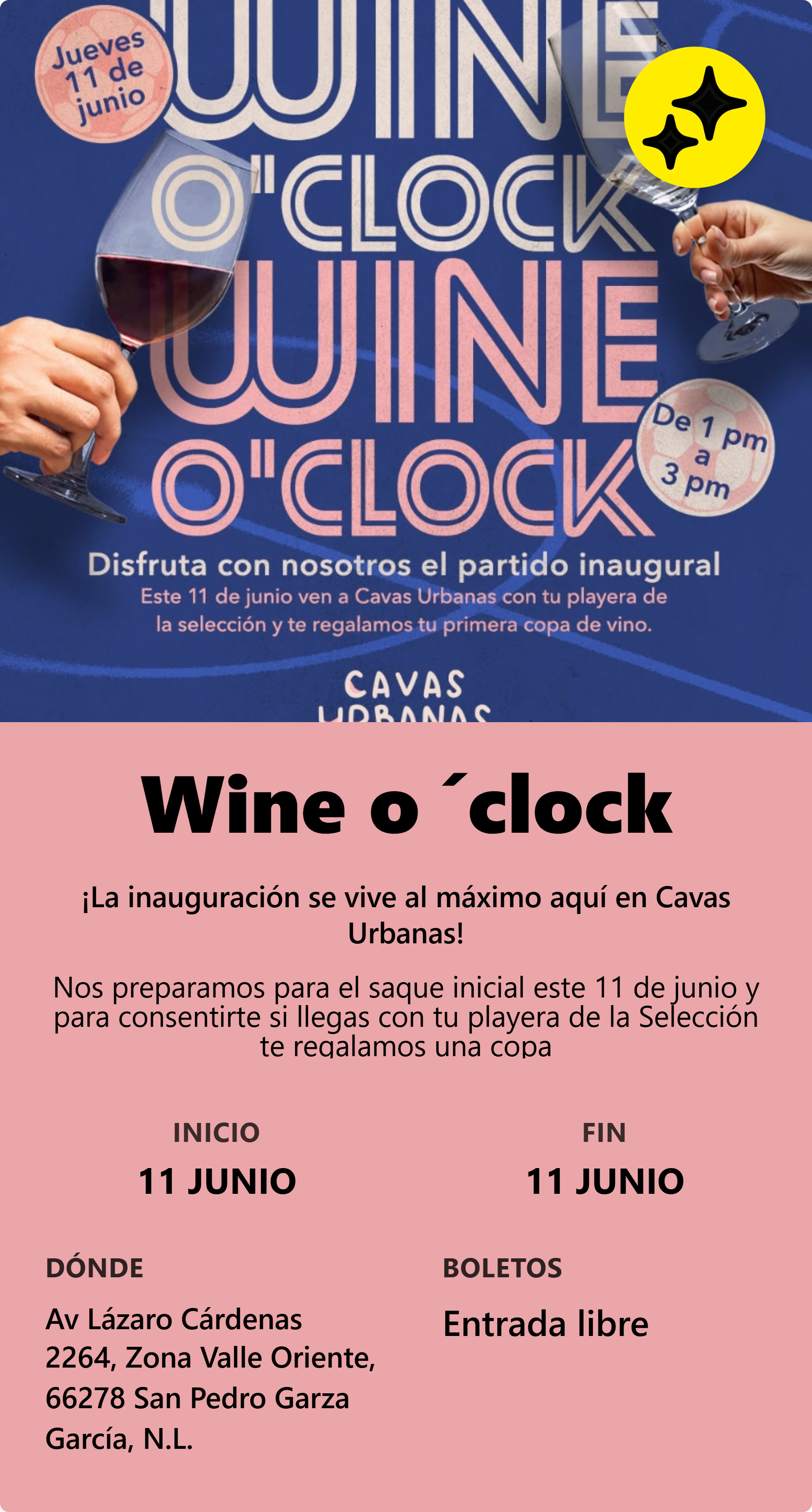 Wine o ´clock