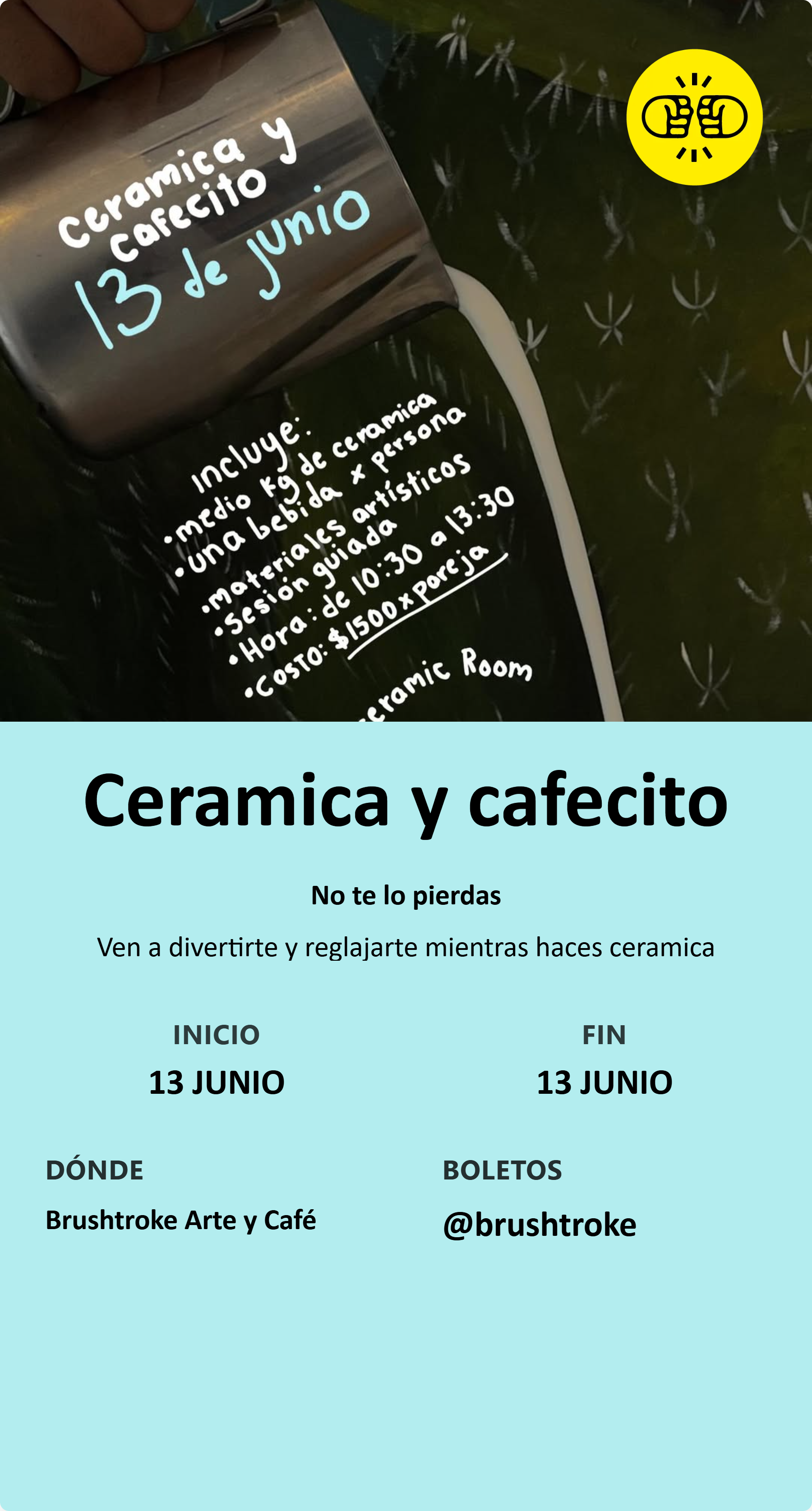 Ceramica y cafecito
