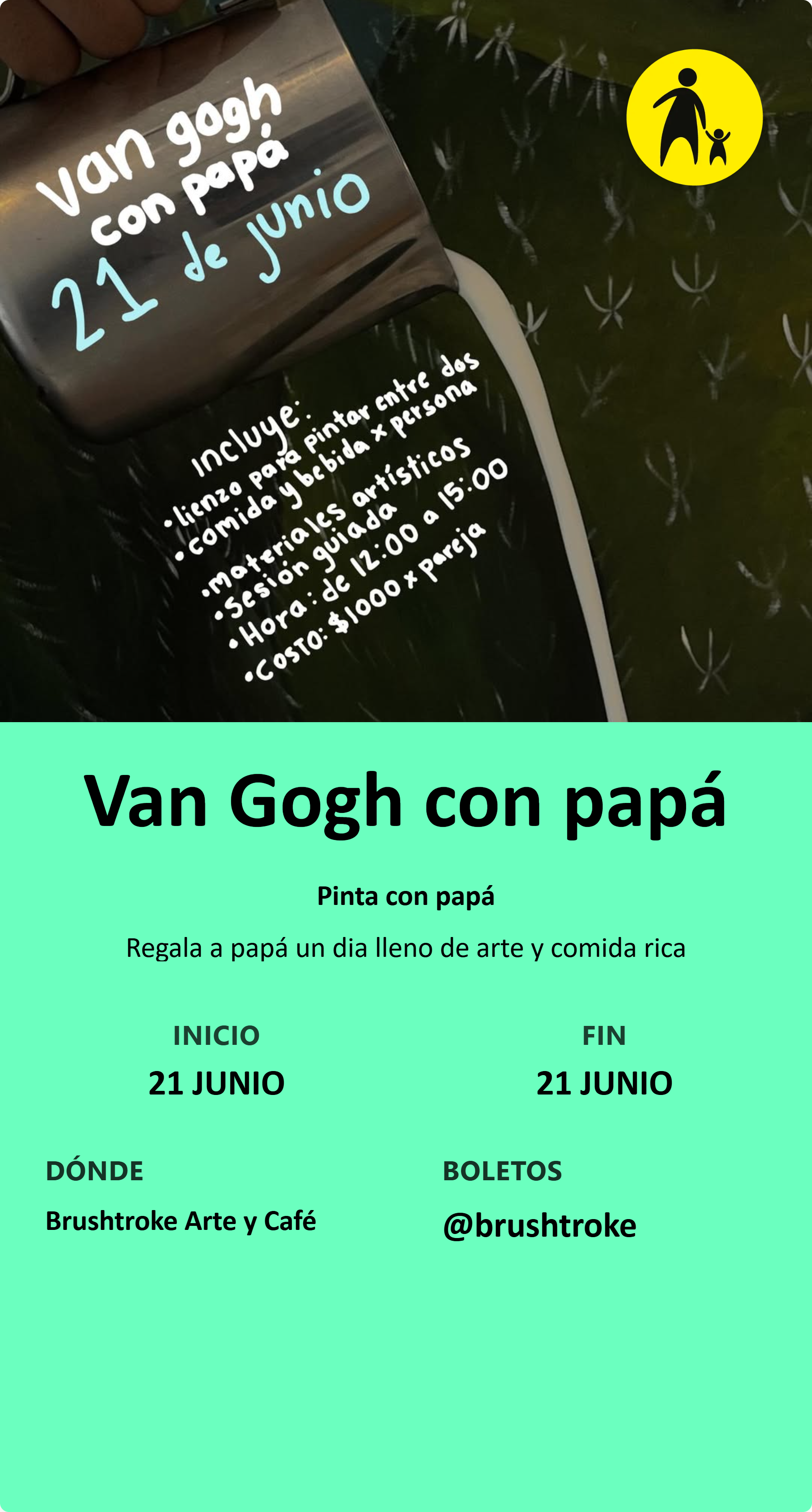 Van Gogh con papá