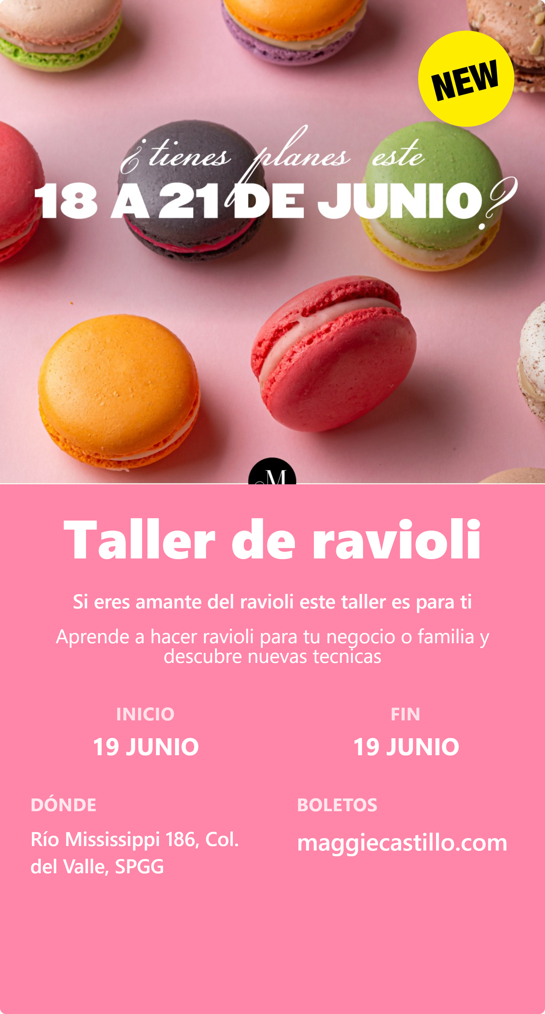 Taller de ravioli