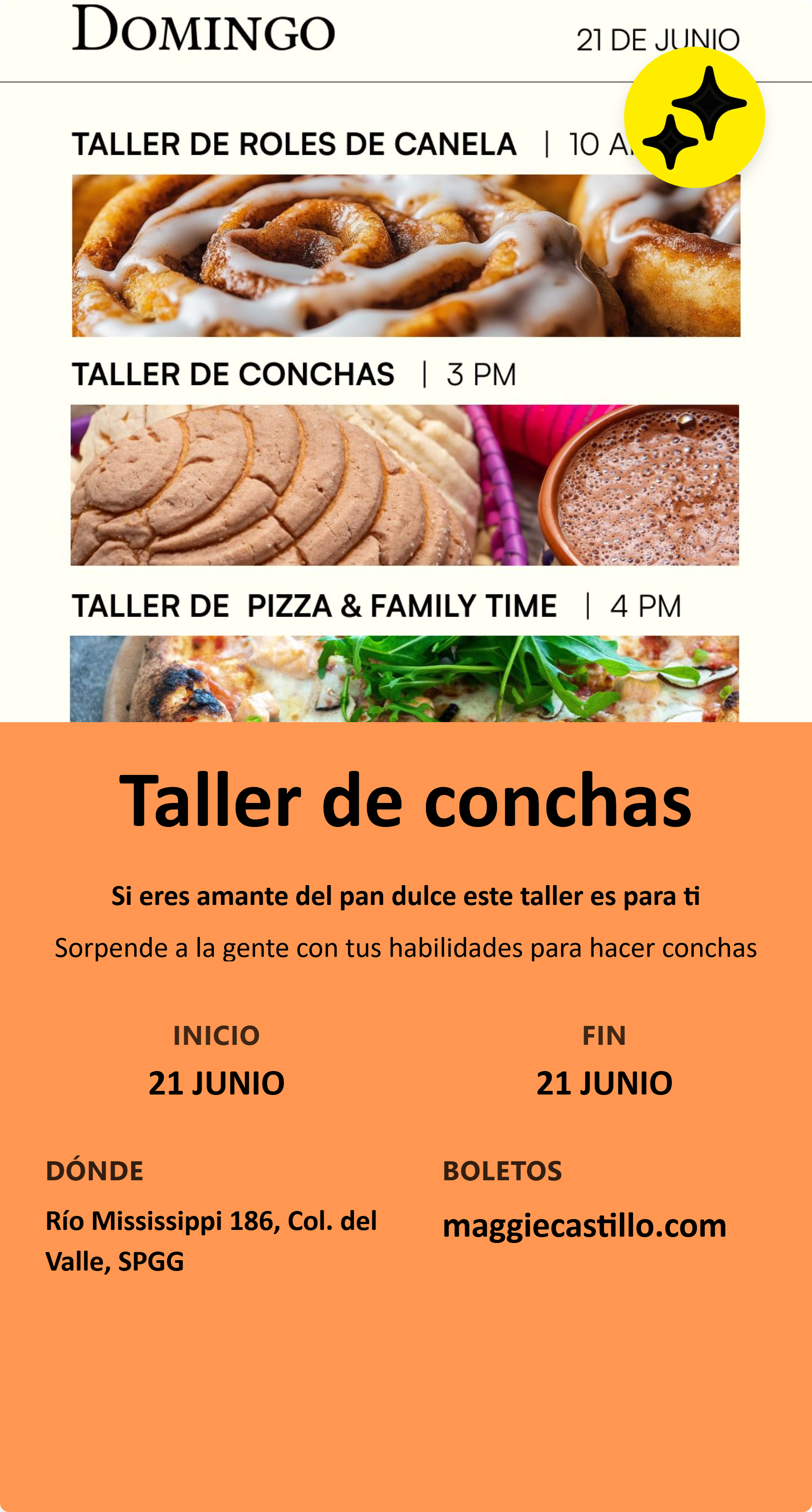 Taller de conchas