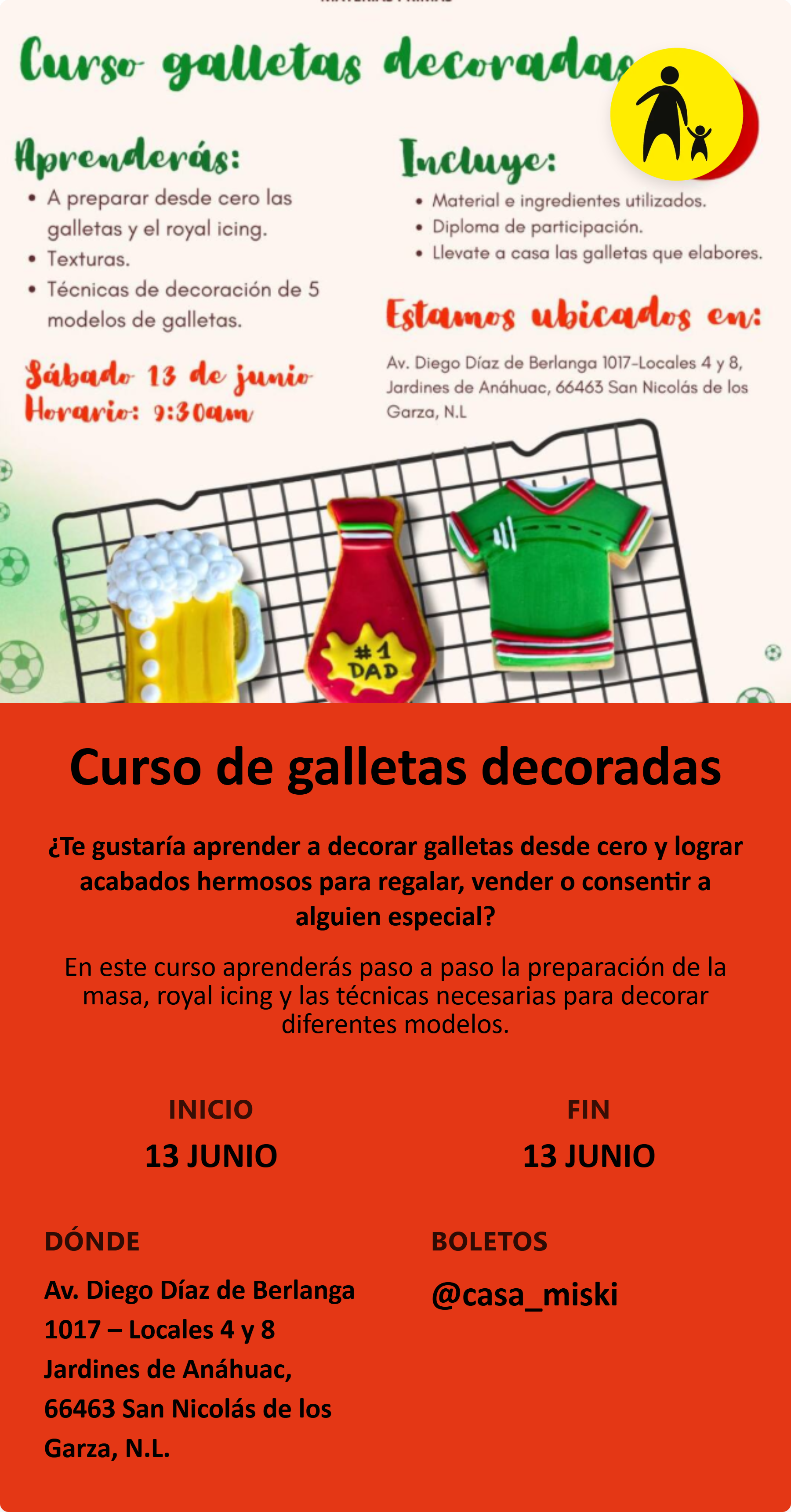 Curso de galletas decoradas