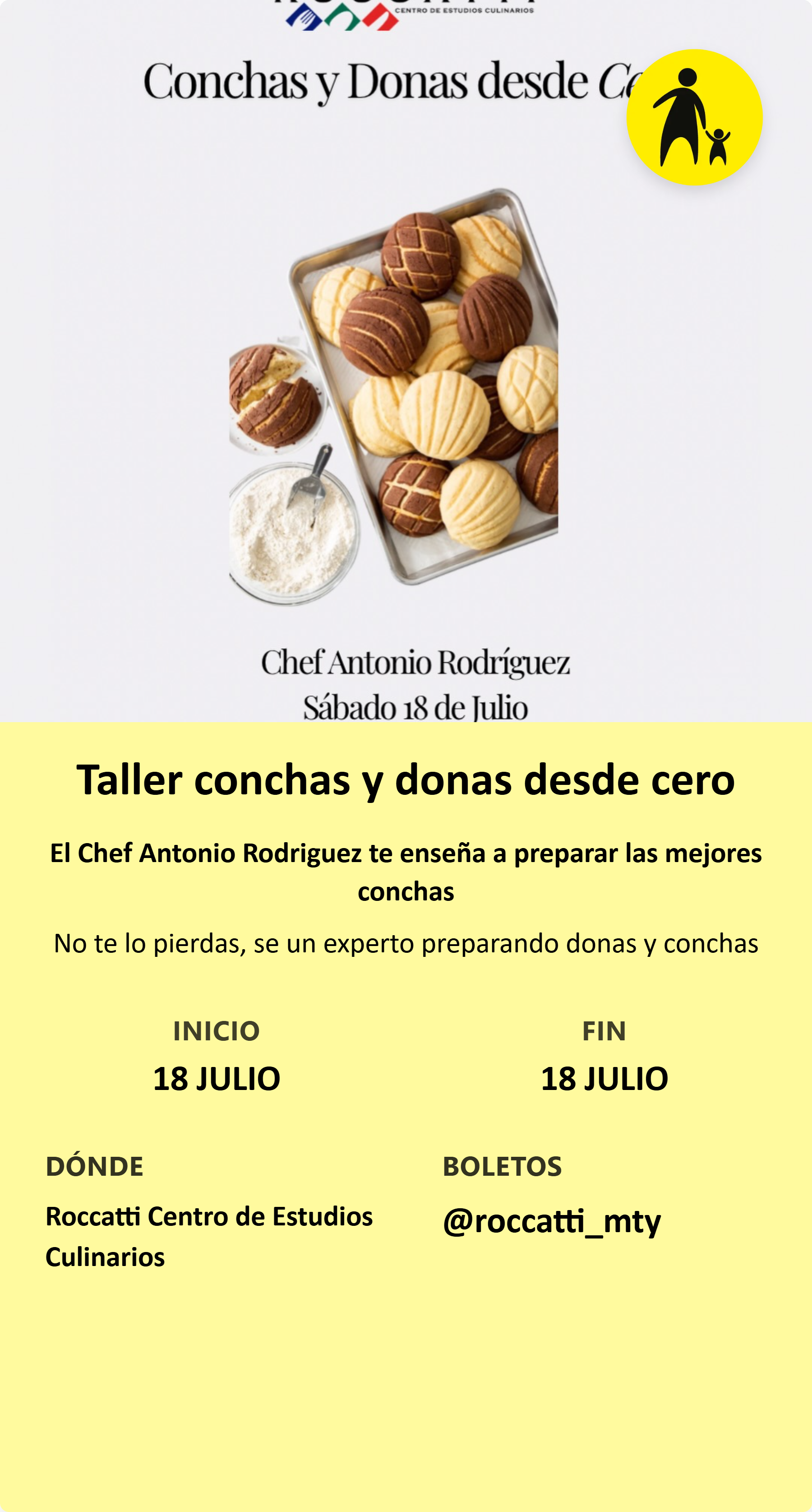 Taller conchas y donas desde cero