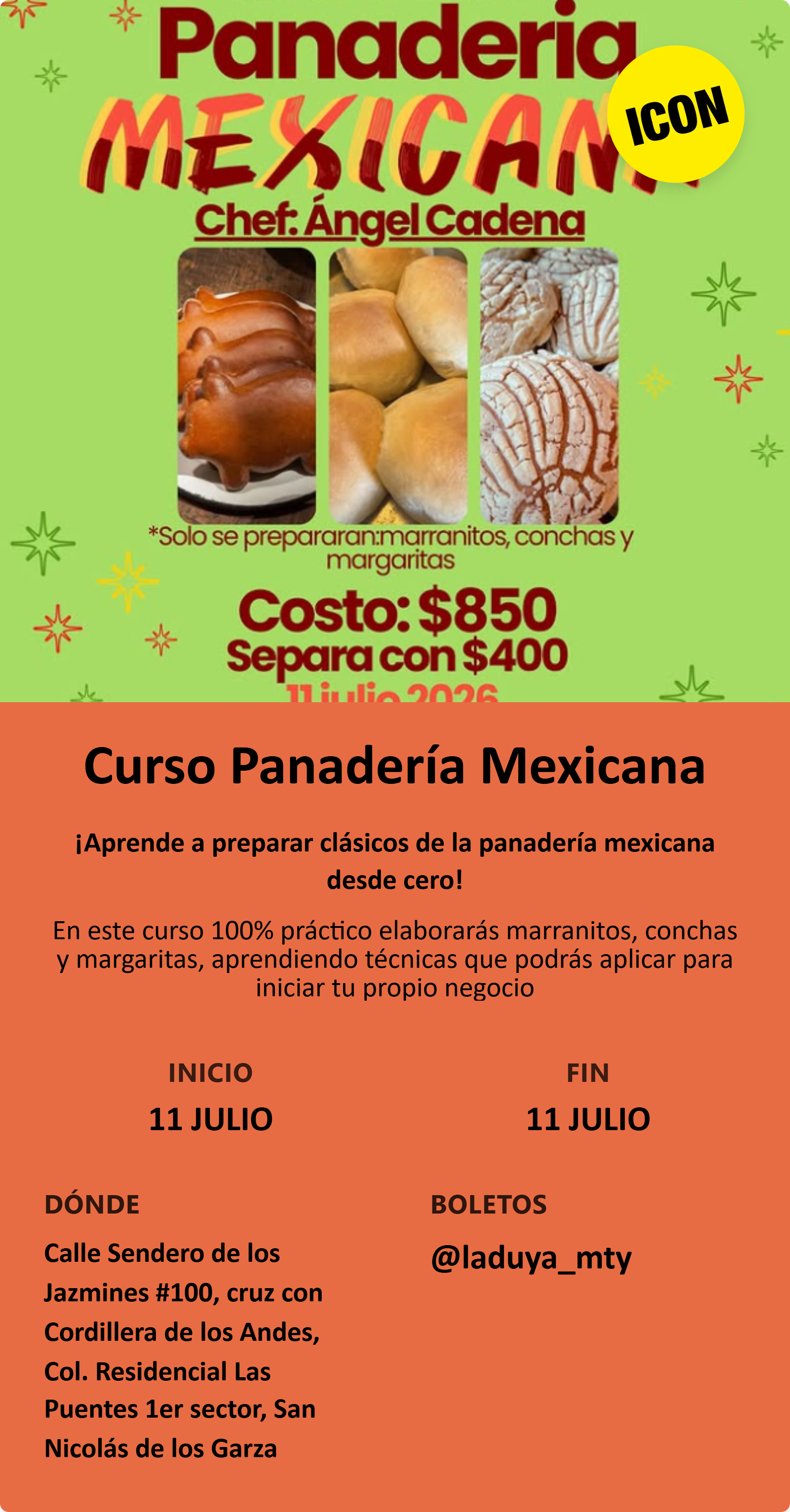 Curso Panadería Mexicana