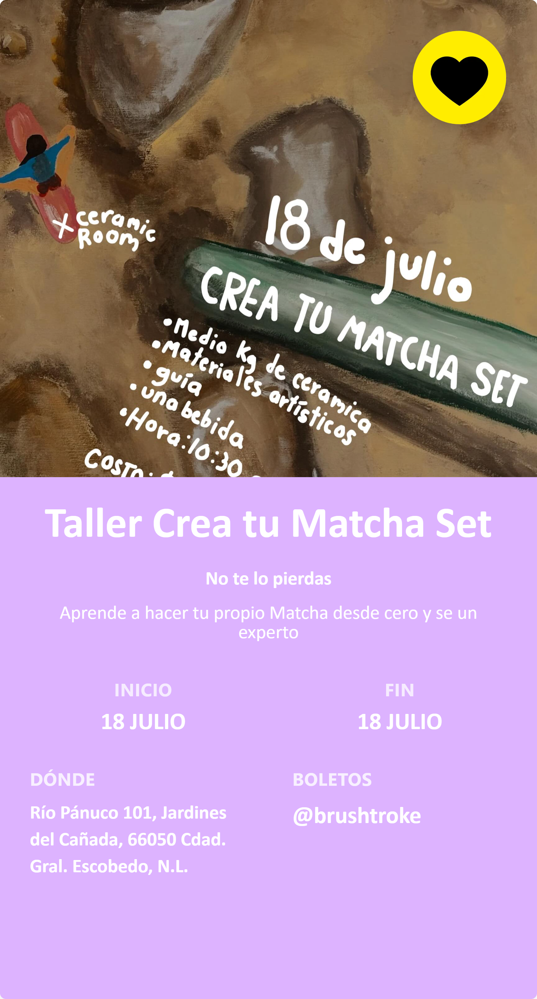 Taller Crea tu Matcha Set
