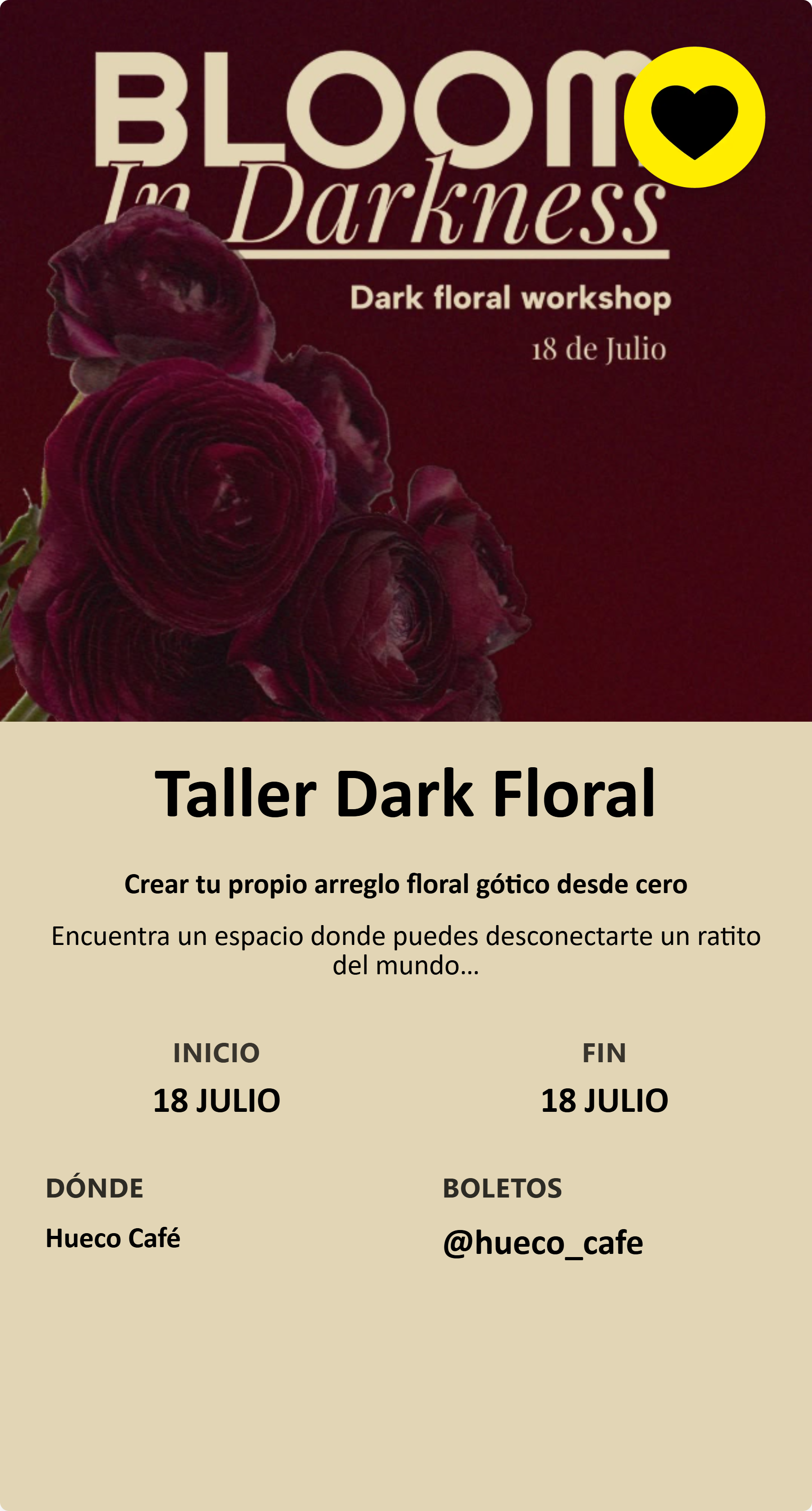 Taller Dark Floral