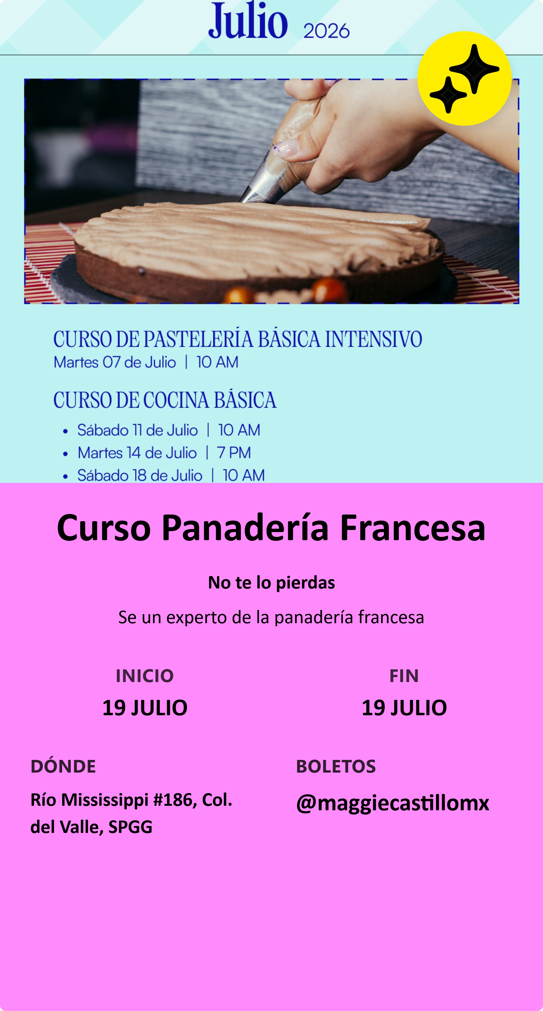 Curso Panadería Francesa