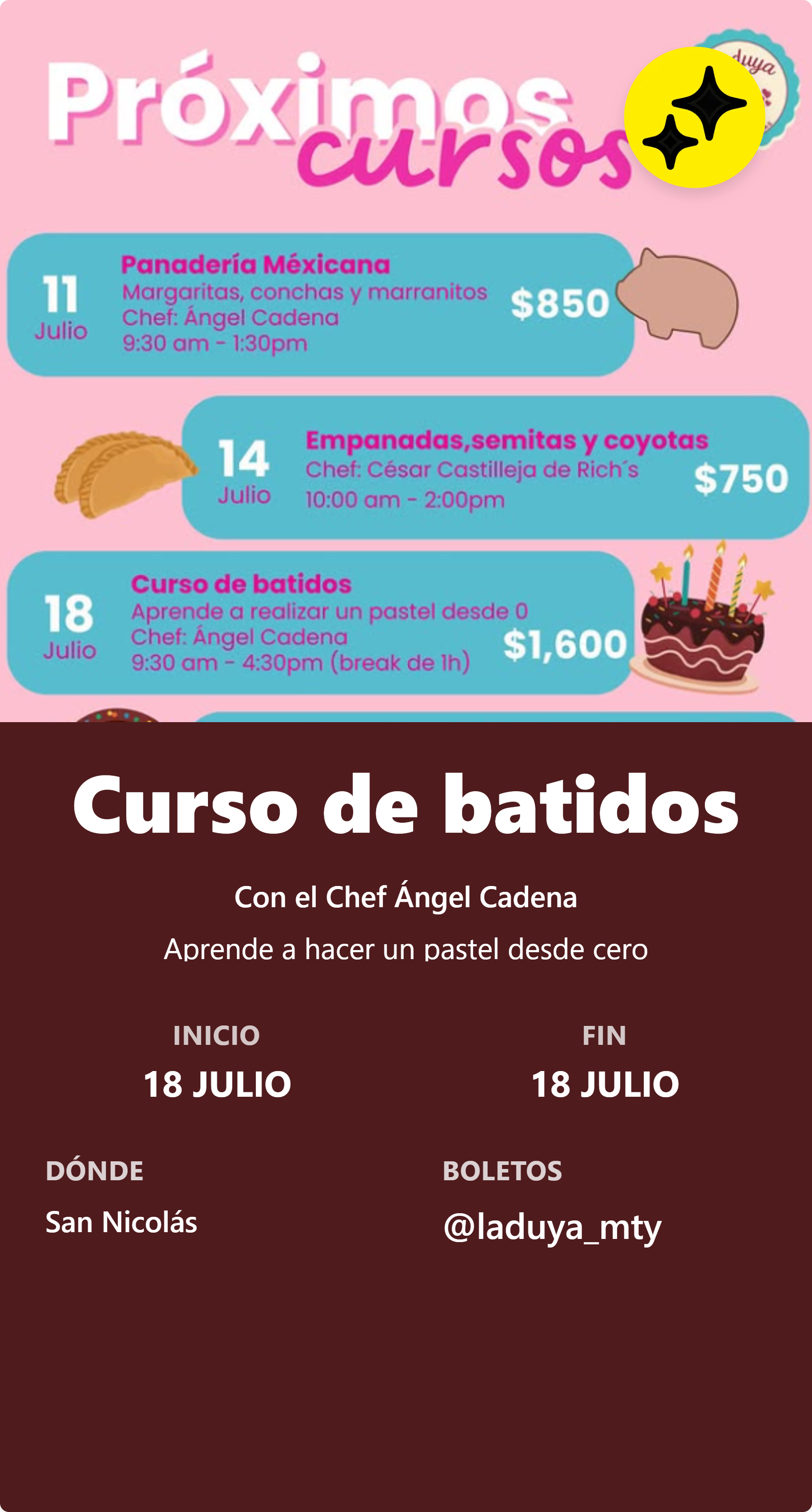 Curso de batidos