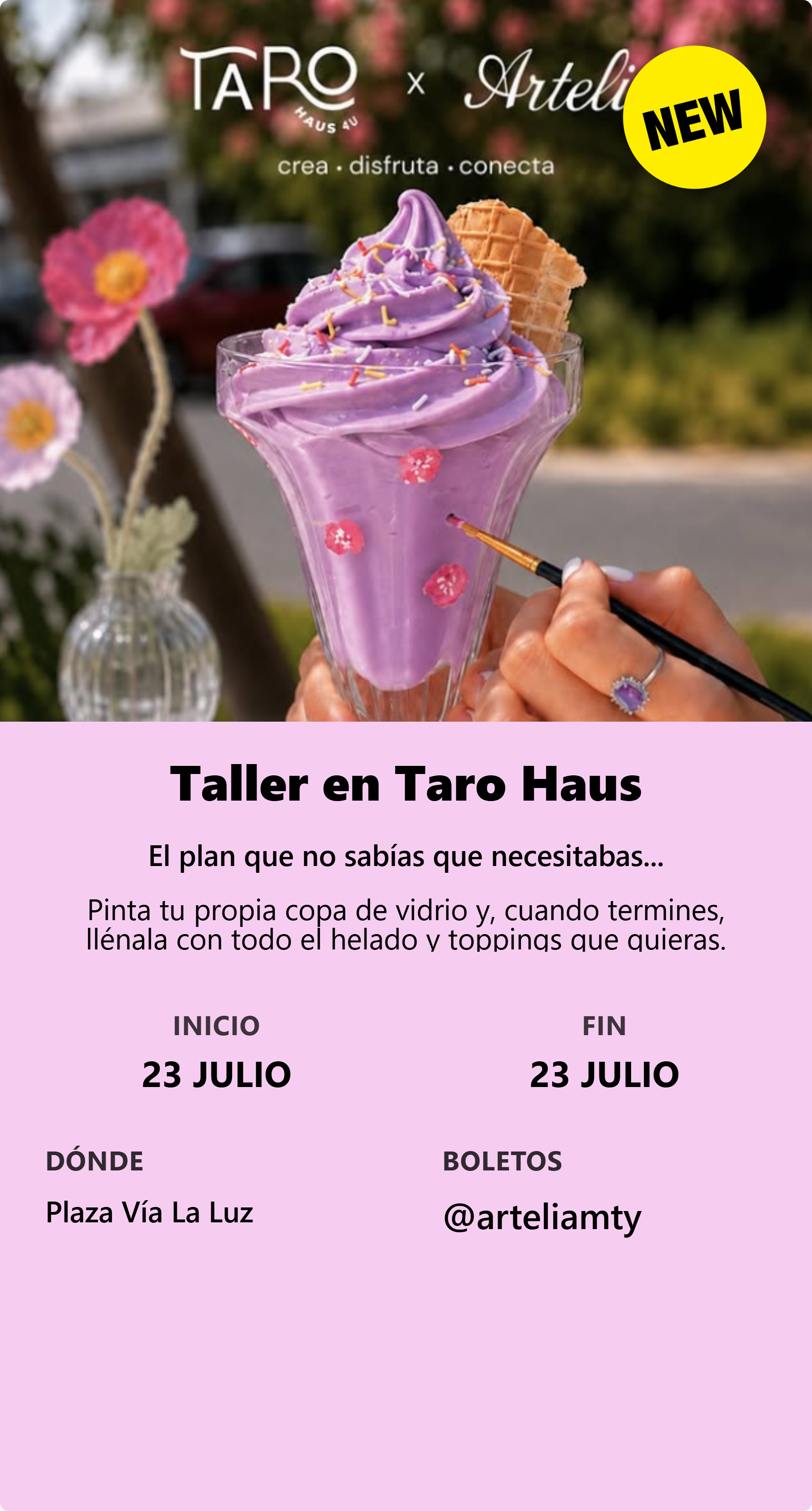 Taller en Taro Haus