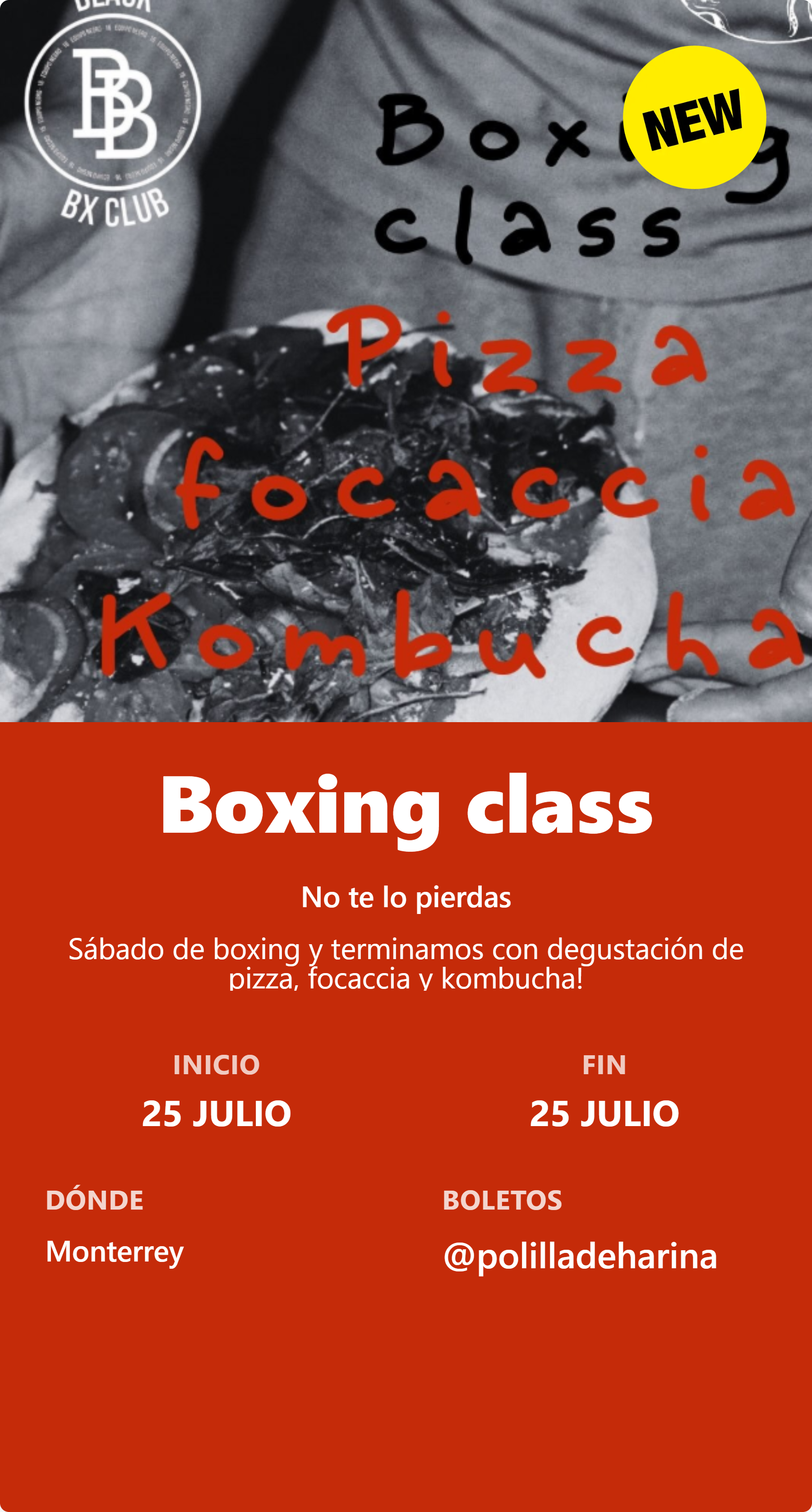 Boxing class