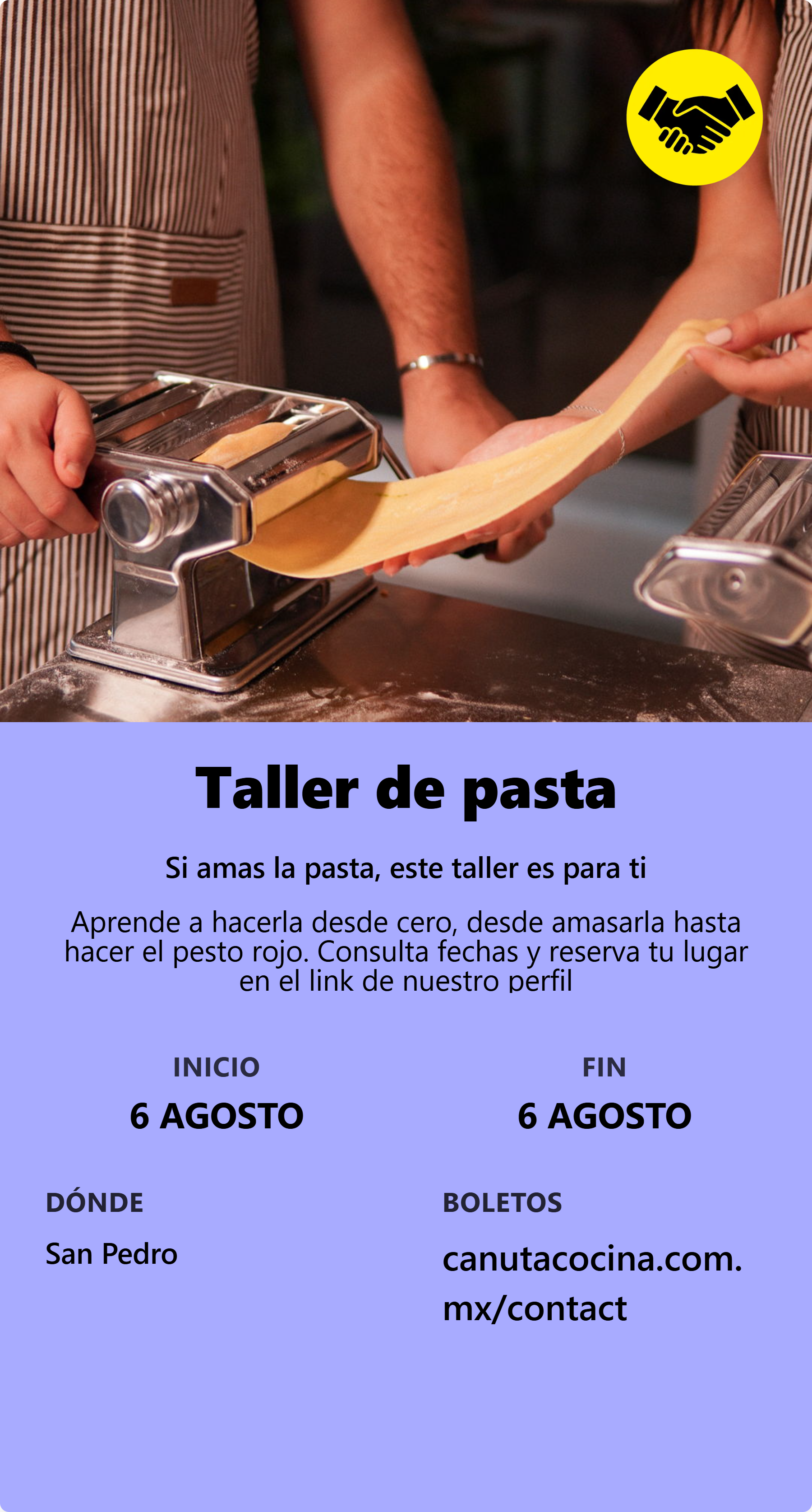 Taller de pasta