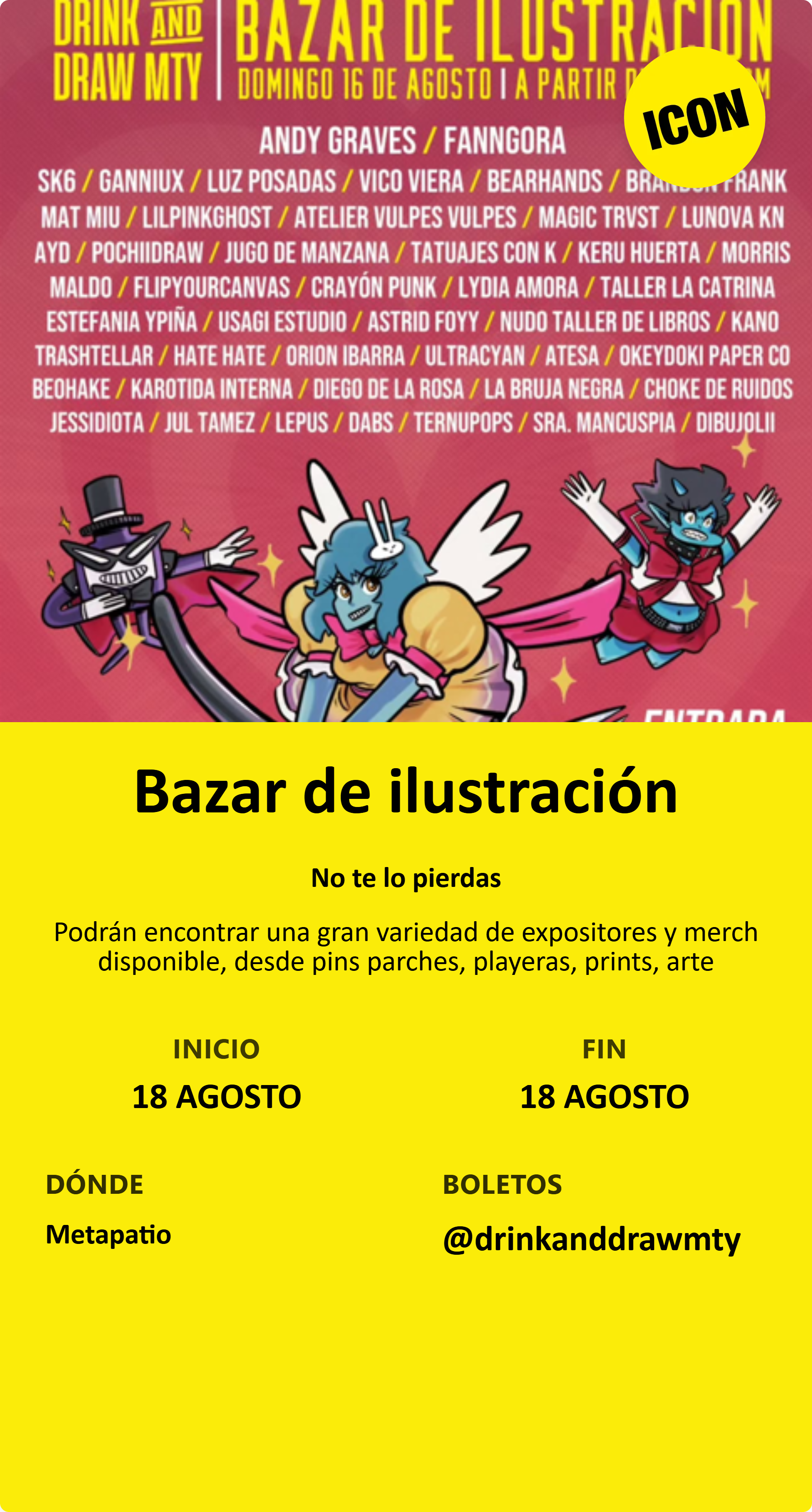 Bazar de ilustración
