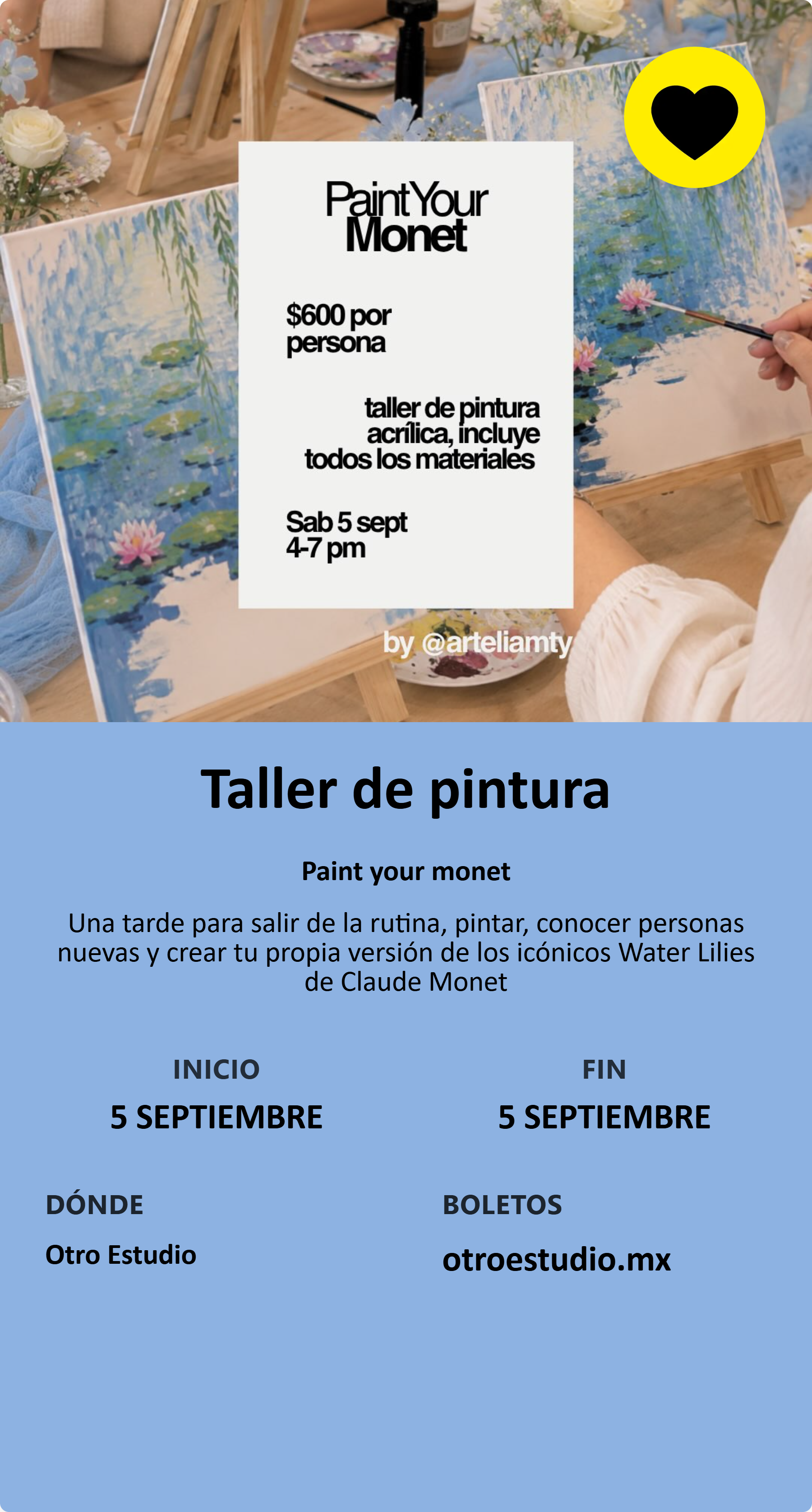 Taller de pintura