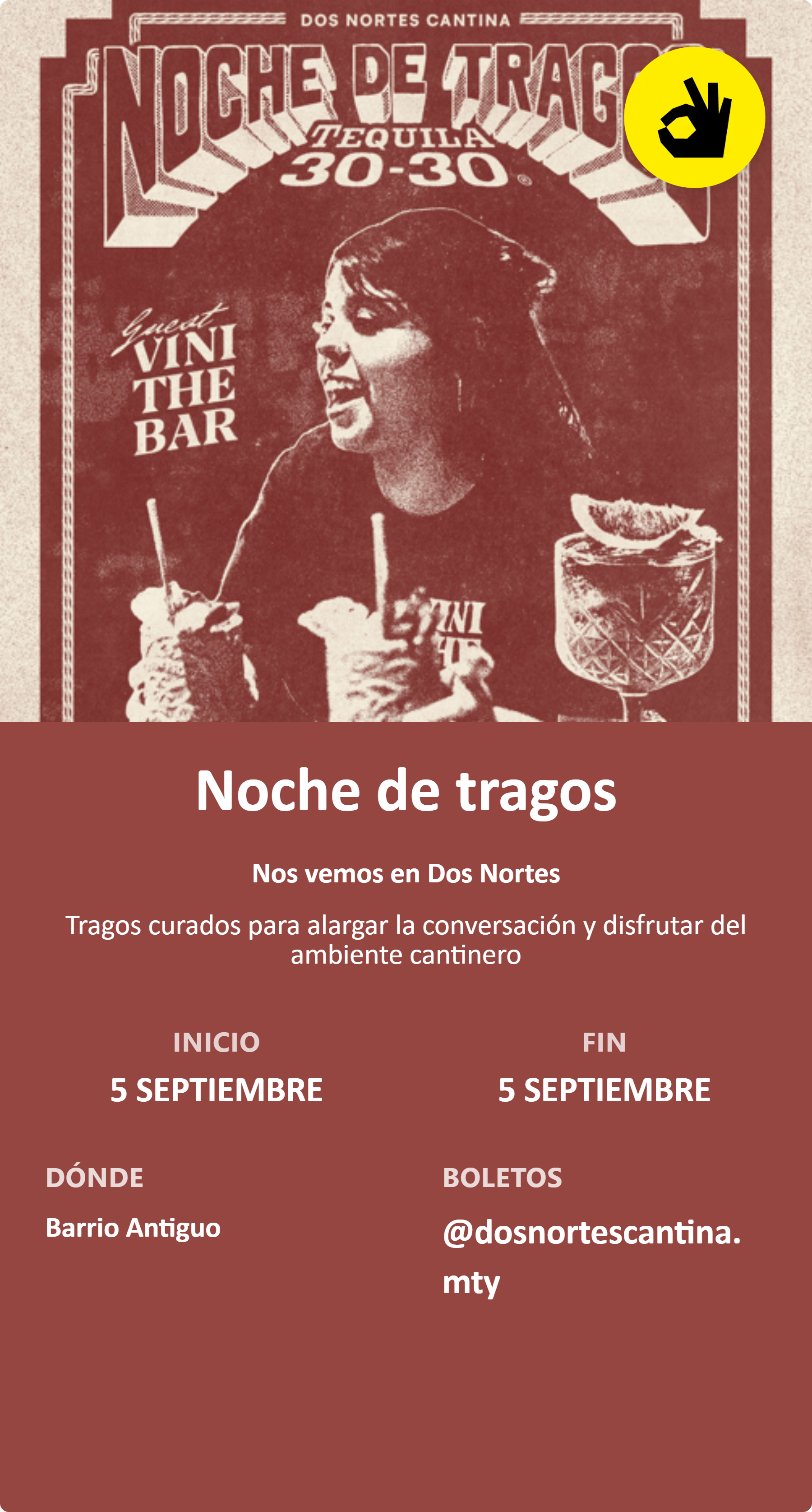 Noche de tragos