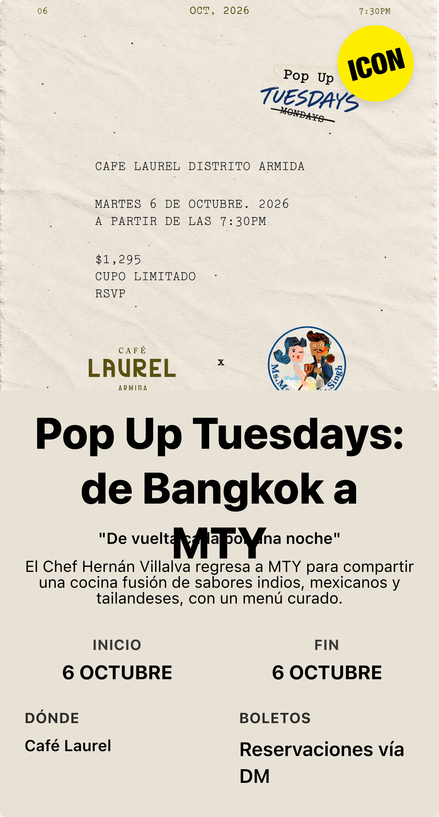 Pop Up Tuesdays
