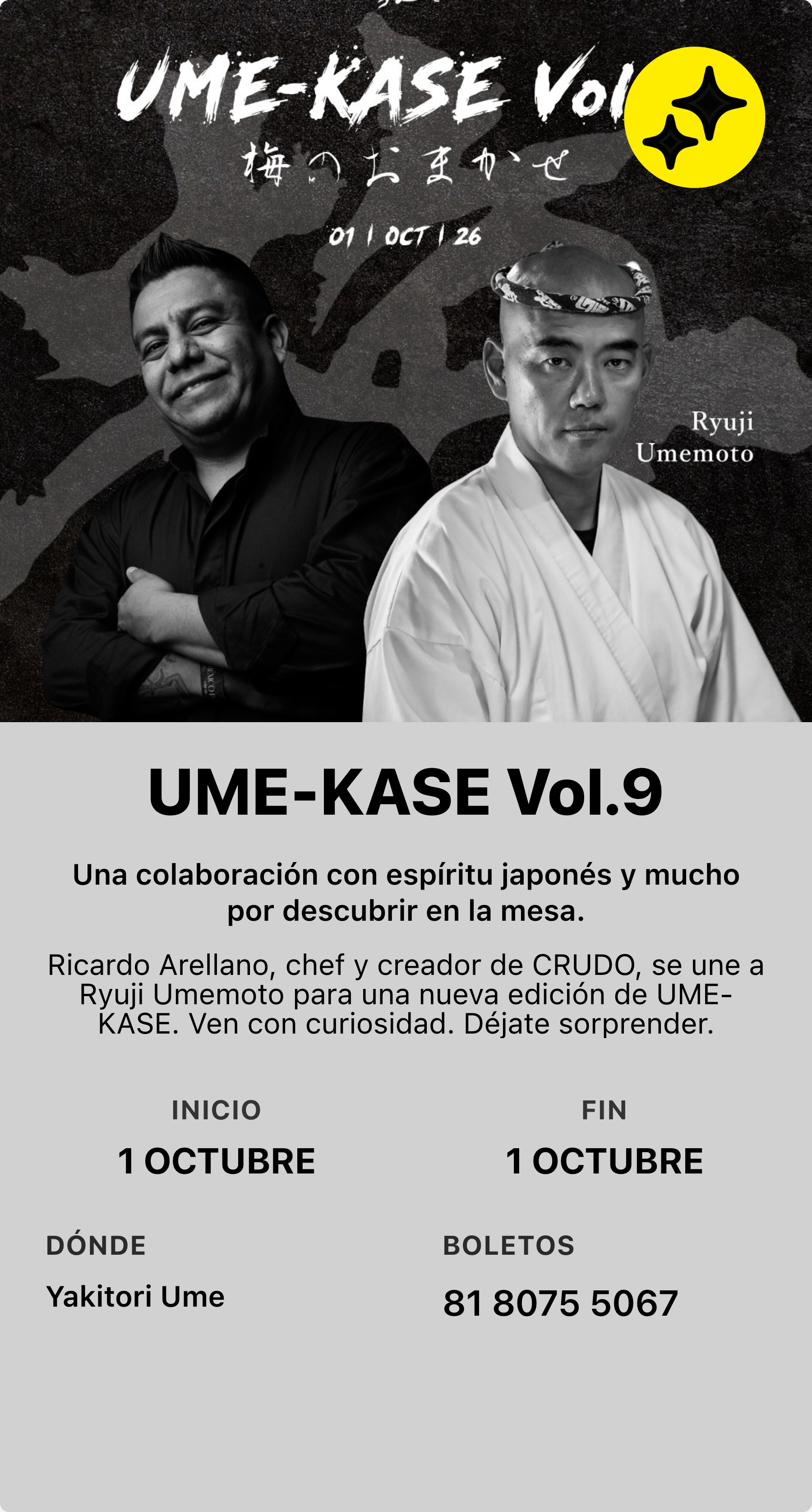 UME-KASE Vol.9 — Gastronomía en Monterrey, Nuevo León