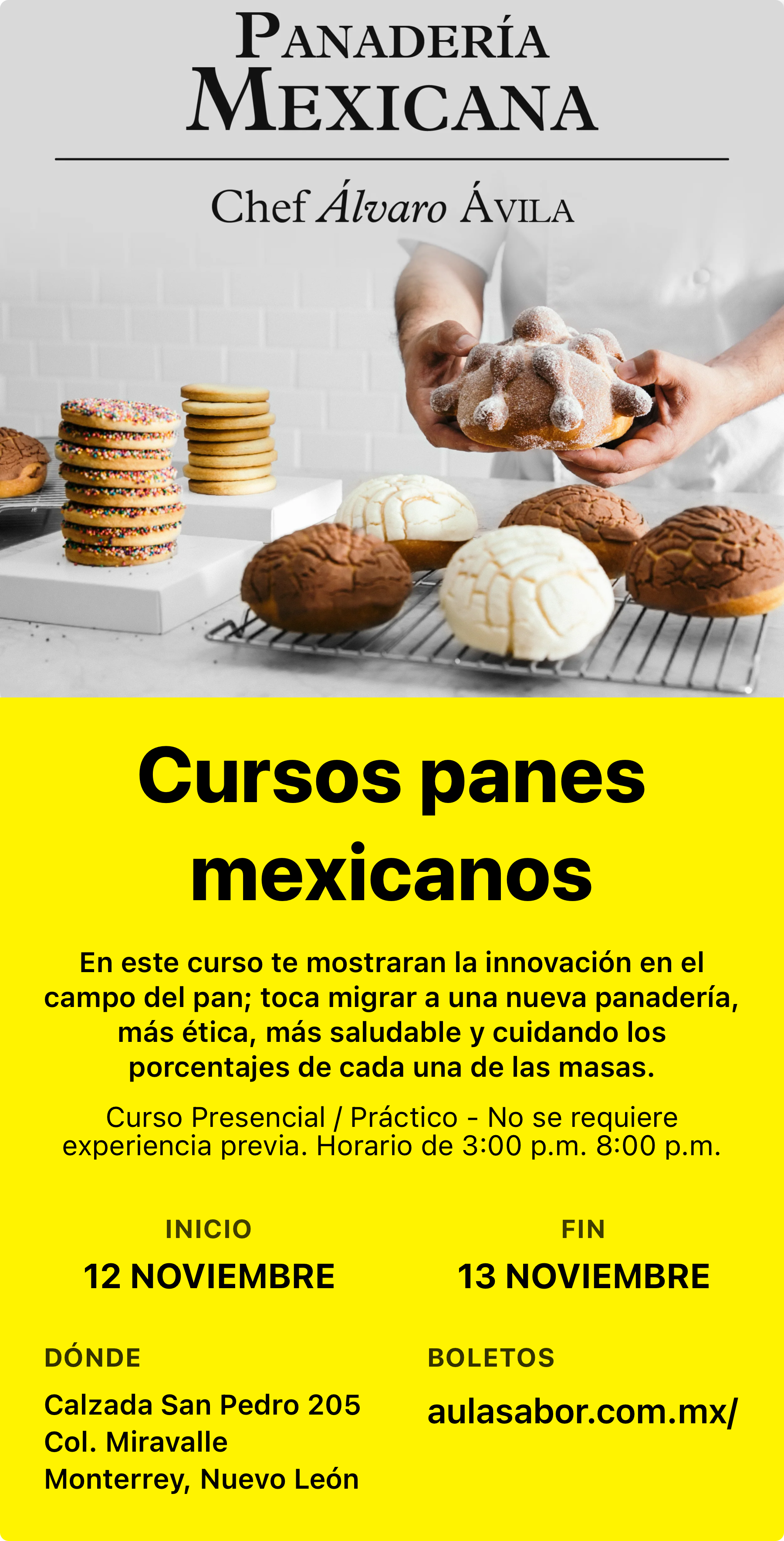 Cursos panes mexicanos
