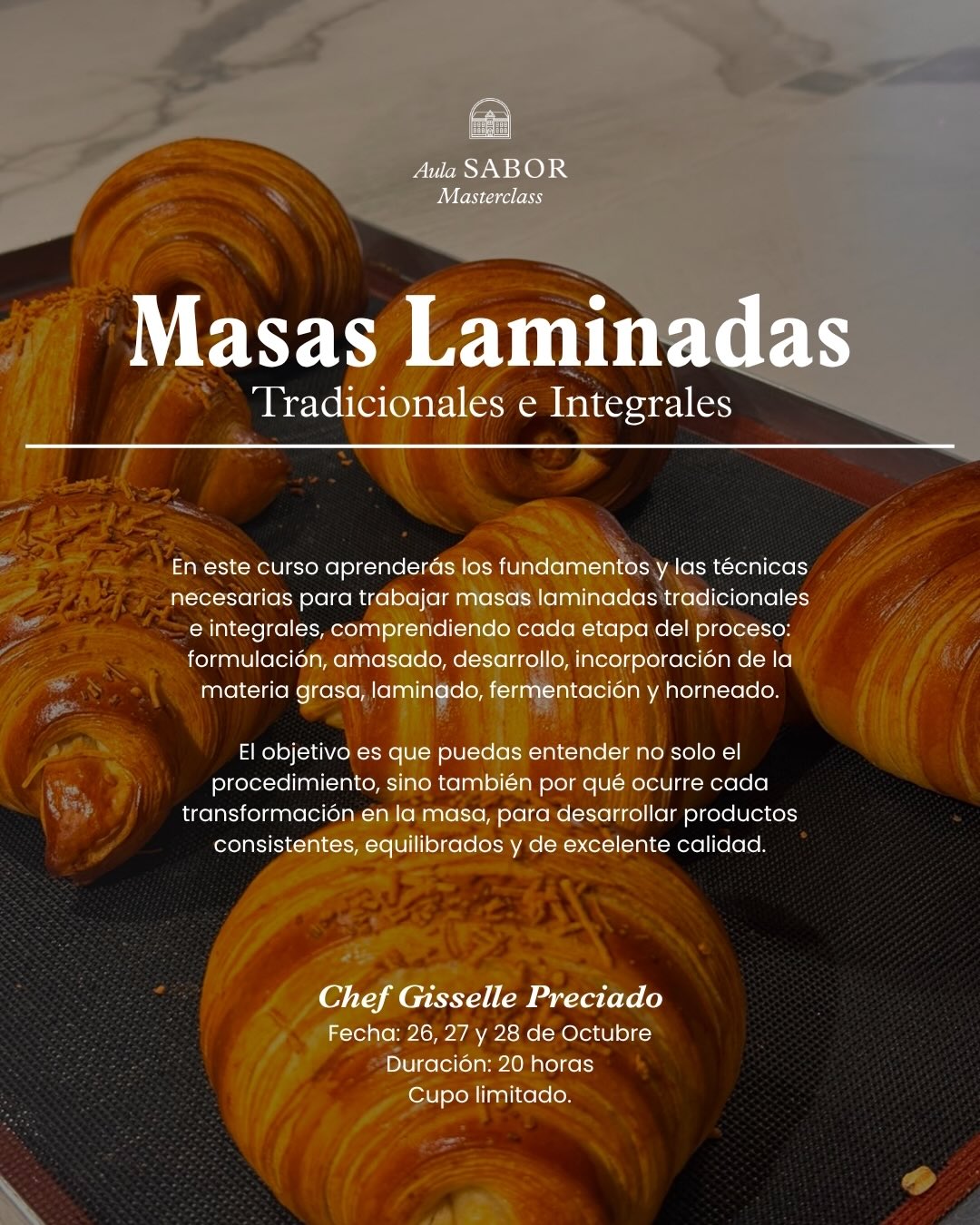 Masterclass masas laminadas