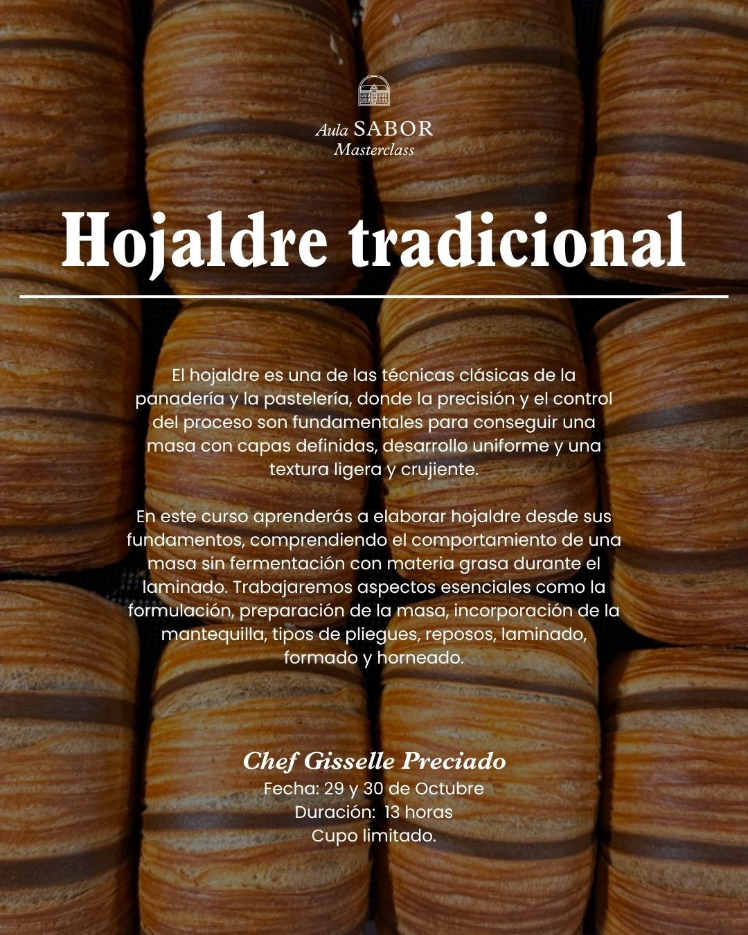 Masterclass hojaldre tradicional