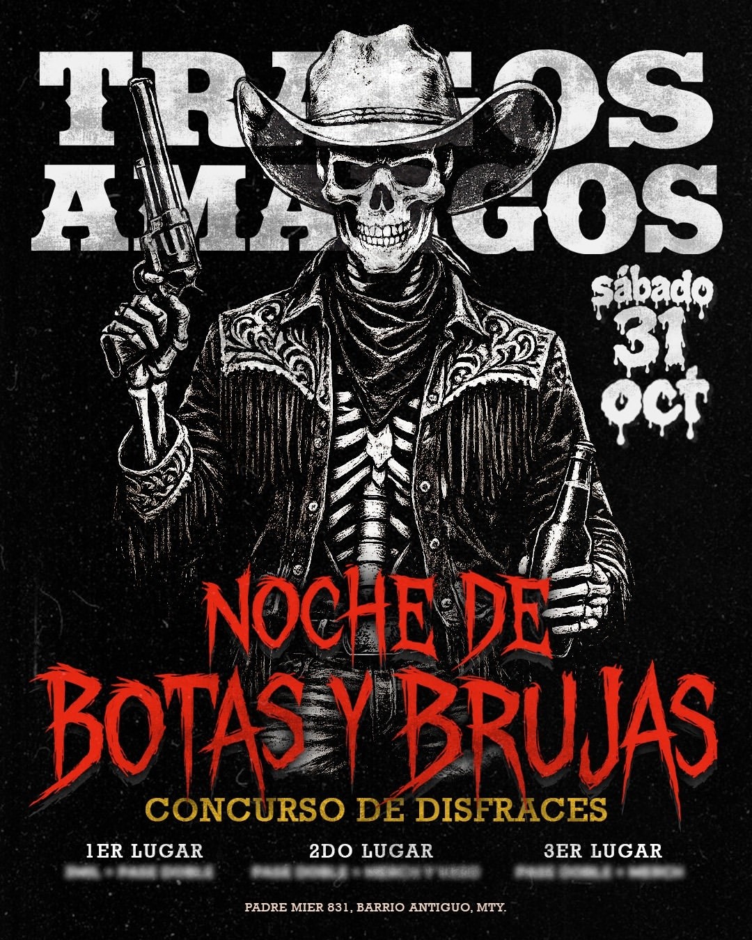 Noche de botas y brujas