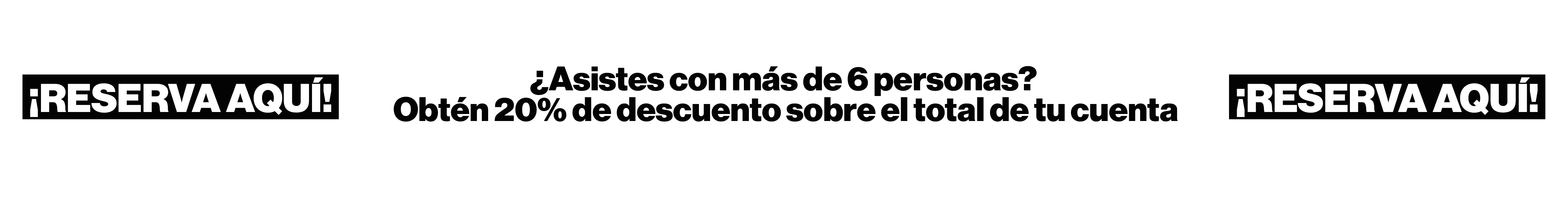 Colaboración Descuentos x6