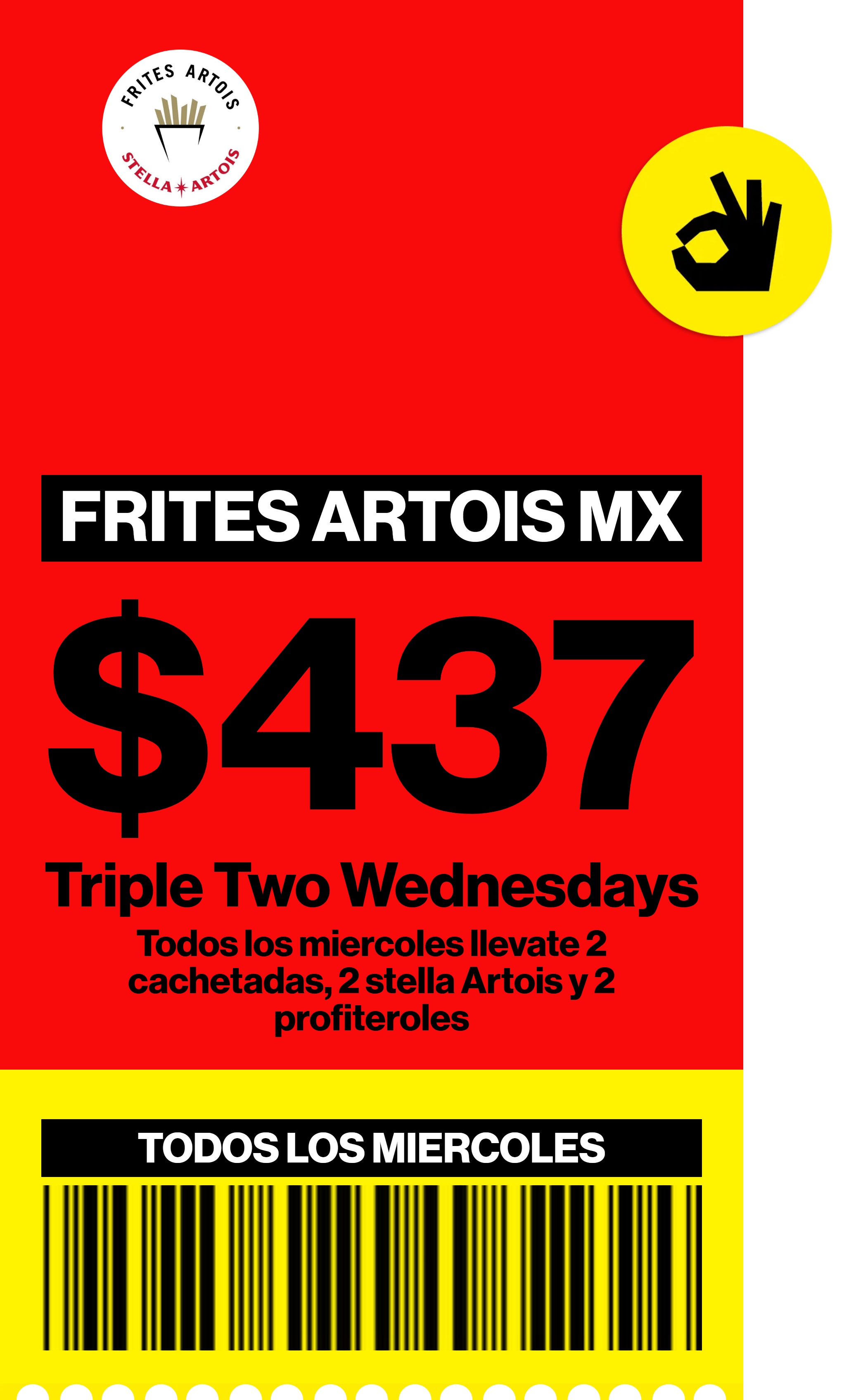 Frites Artois Mx