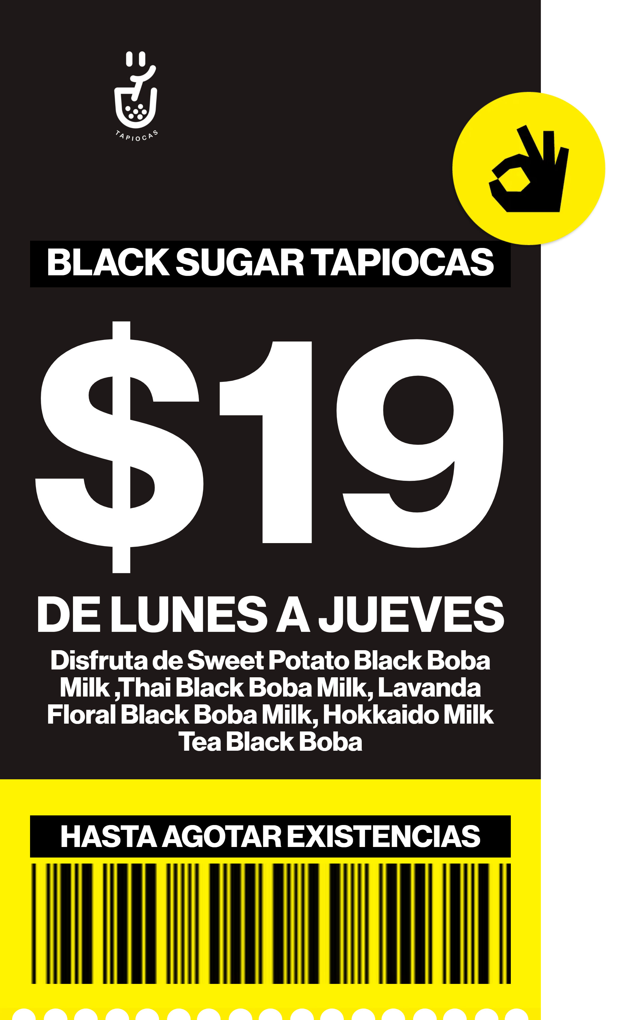 Black Sugar Tapiocas