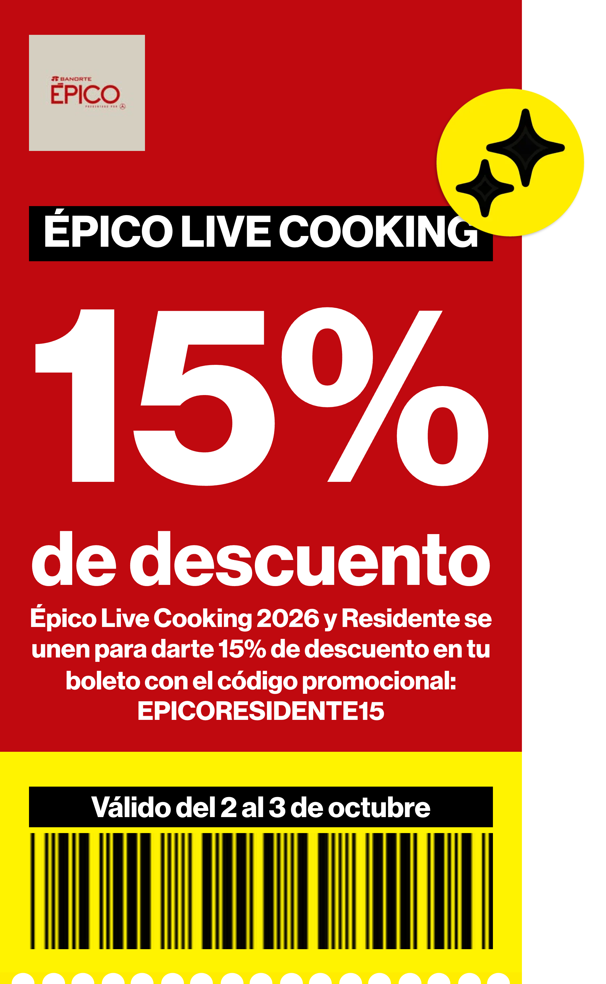 Épico Live cooking