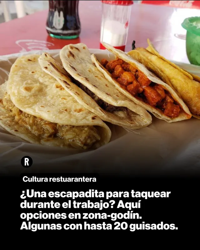 ¿Antojo de tacos mañaneros? Aquí algunas opciones en Monterrey Sur con hasta 20 guisos diferentes: barbacoa, asado de puerco, chicharrón, choriqueso, machacado y más
