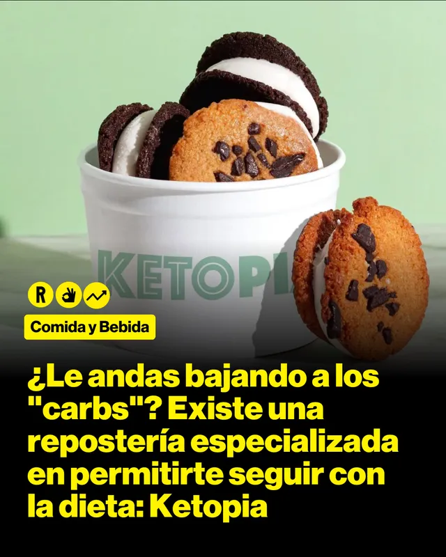 ¿Le andas bajando a los "carbs"? Existe una repostería especializada en permitirte seguir con la dieta: Ketopia